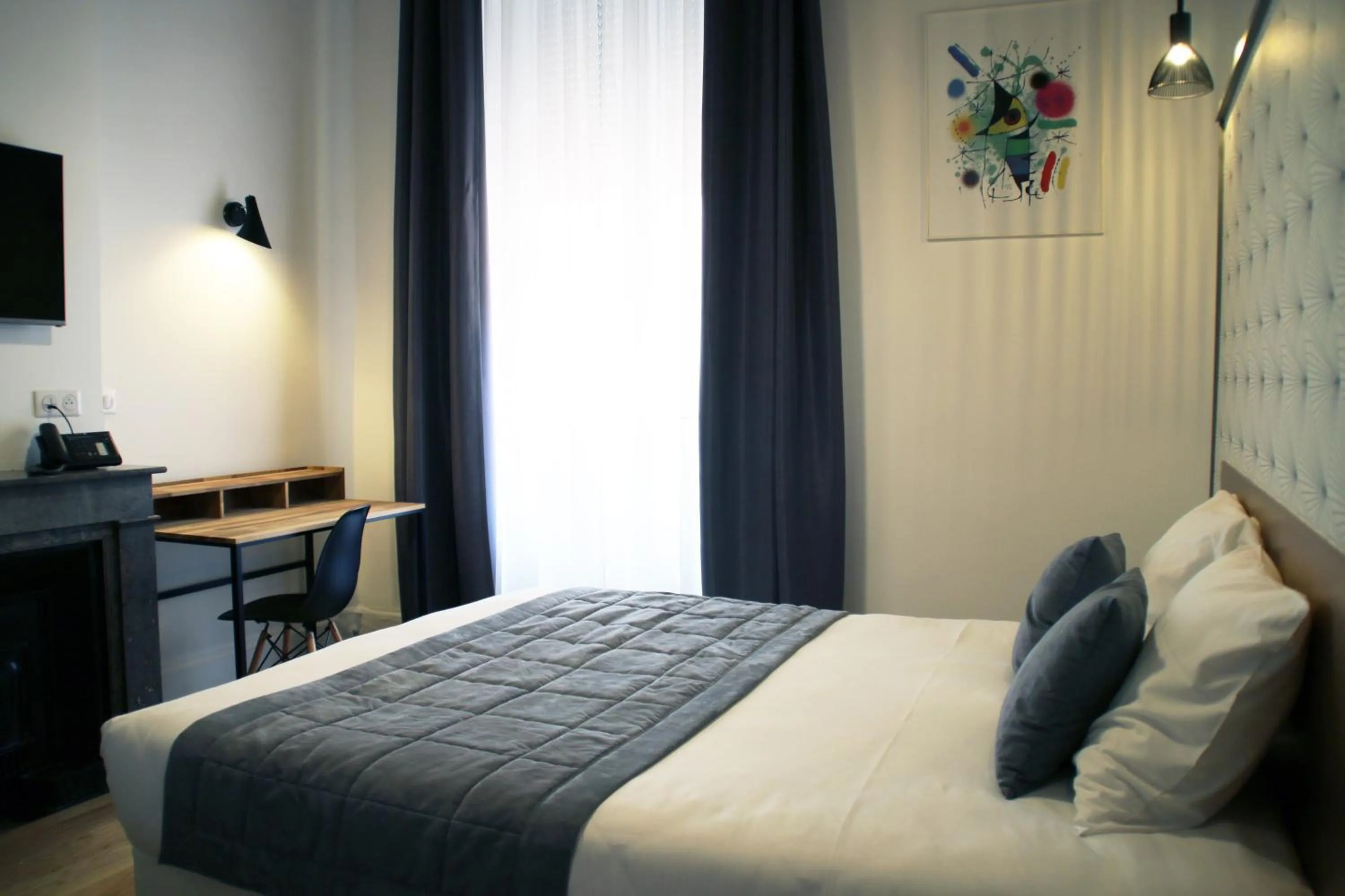 Bed in Hotel Saint Vincent