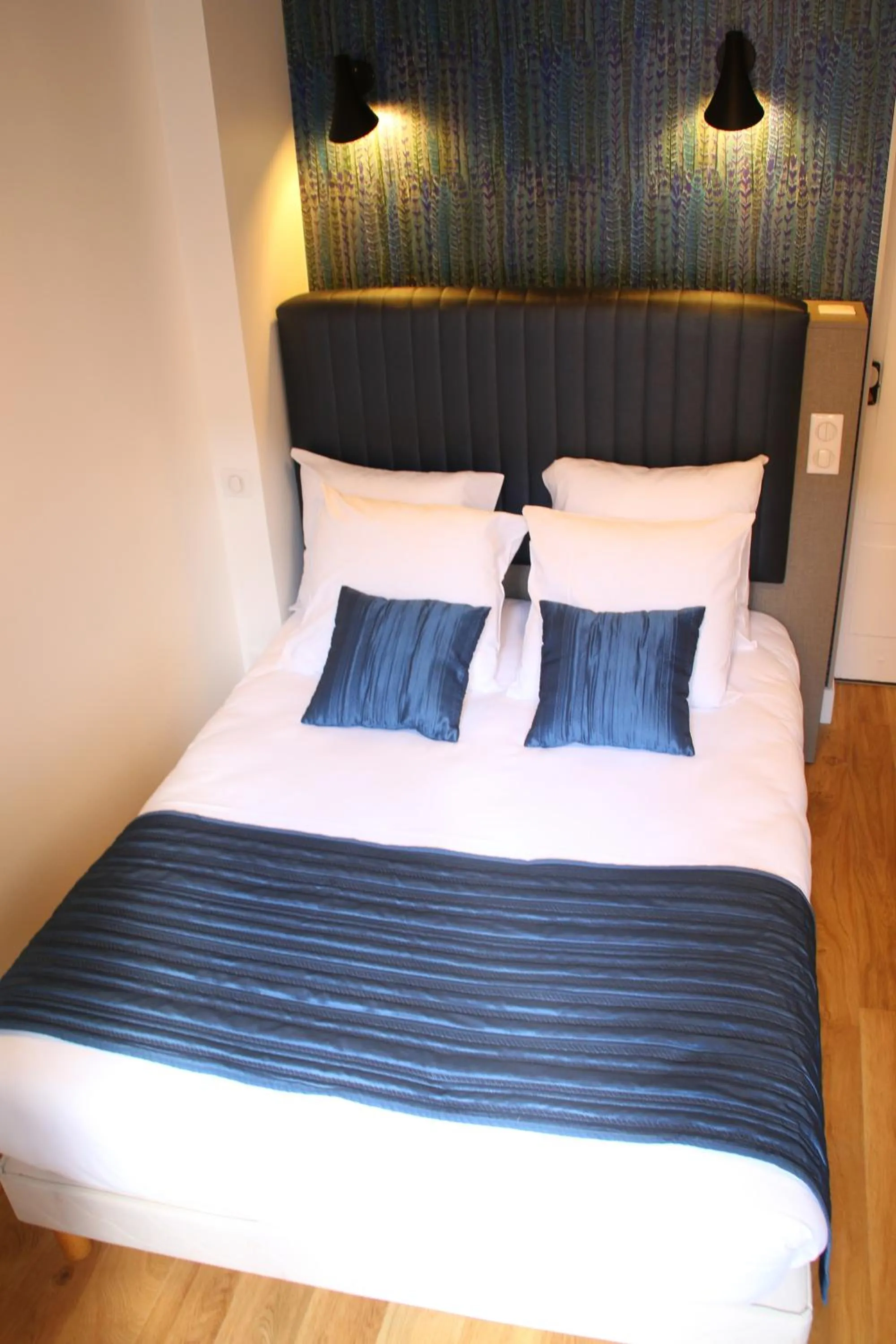 Bed in Hotel Saint Vincent