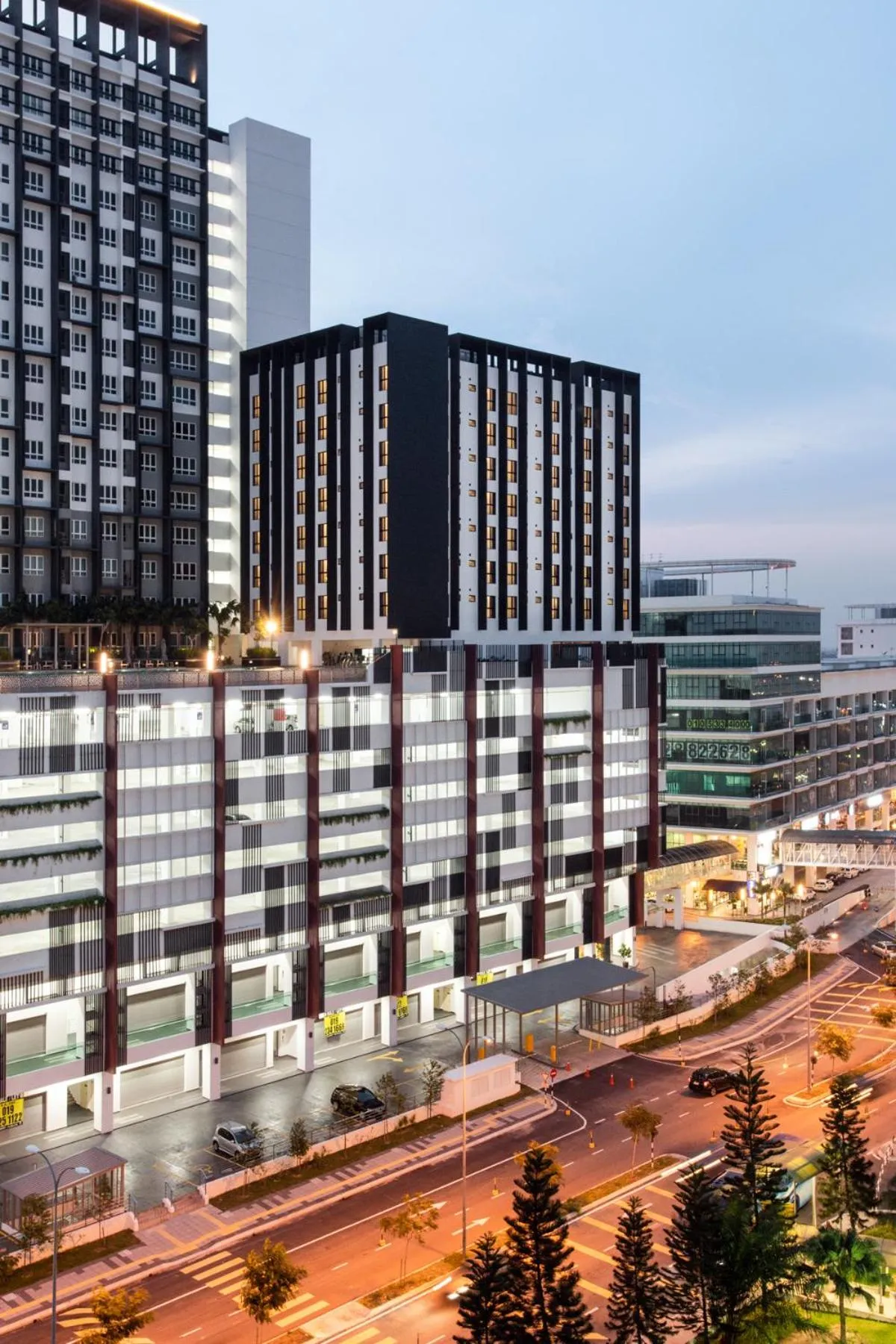 Facade/entrance in The Canvas Hotel