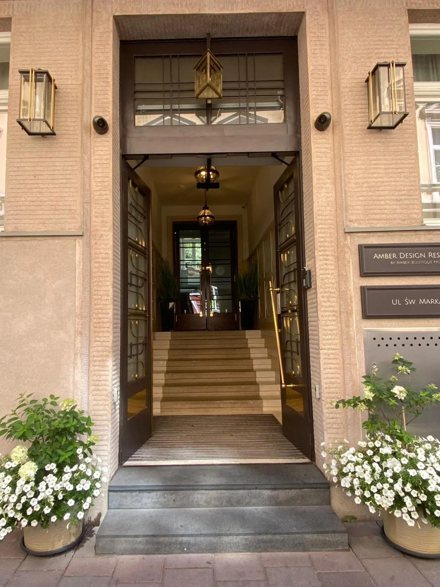 Facade/entrance in Amber Design Residence