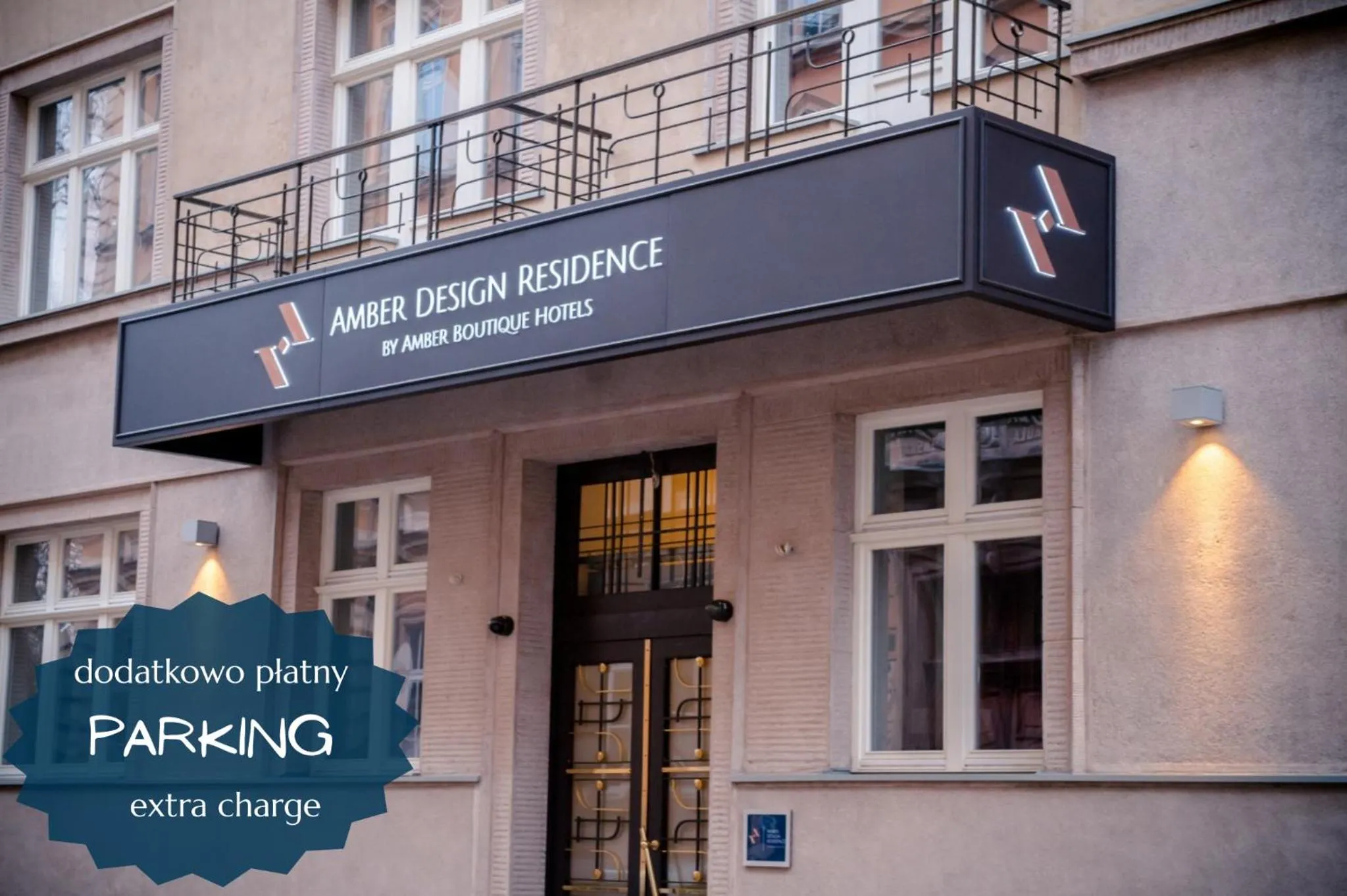 Property building in Amber Design Residence