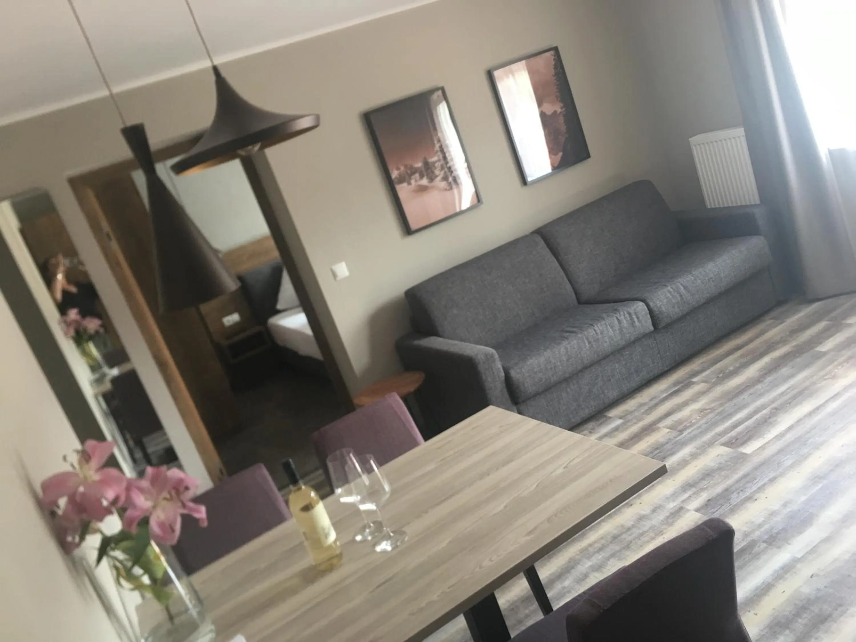 Living room in LakeSide Apartments Seefeld