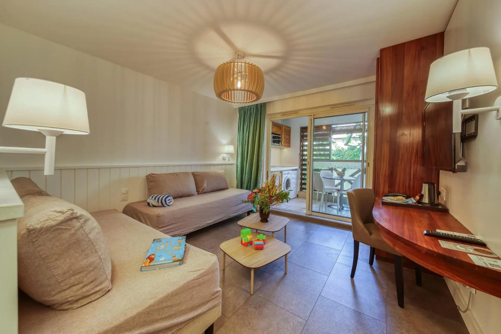 Seating area in Résidence Tropic Appart Hotel