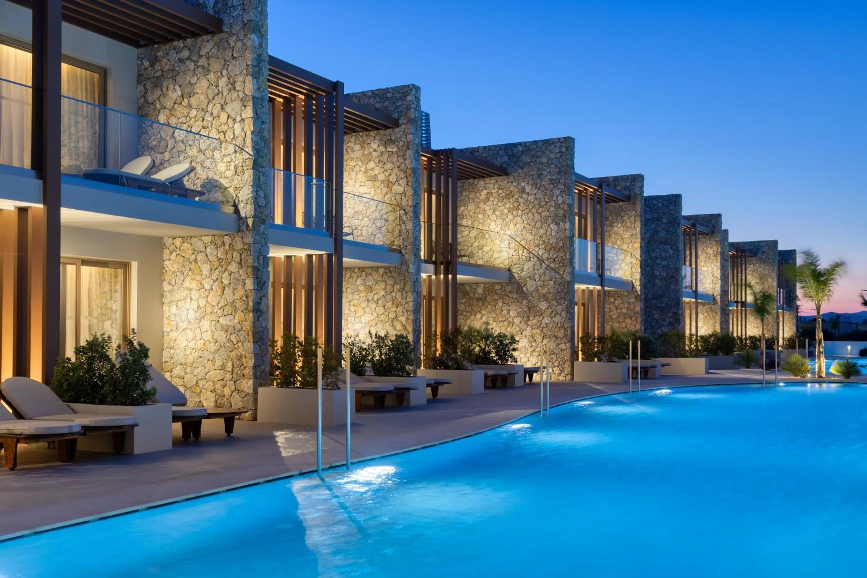 Property building in Utopia Blu Hotel