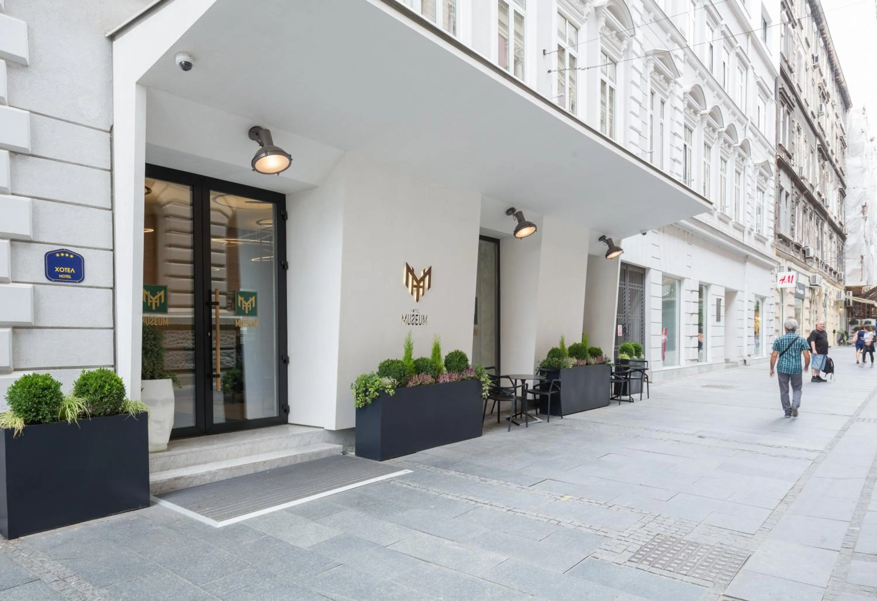 Facade/entrance in Boutique Hotel Museum