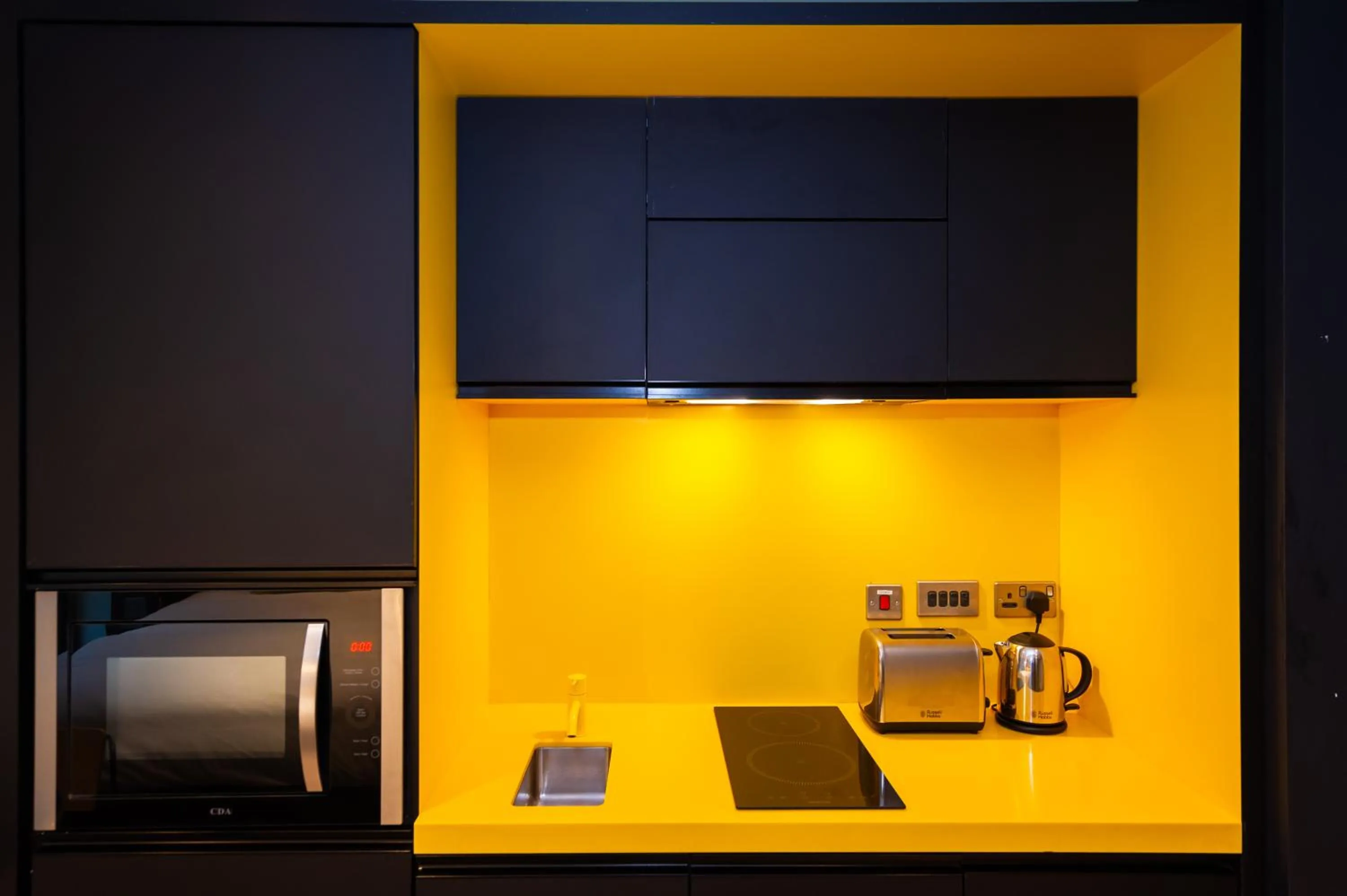 Kitchen or kitchenette in Staycity Aparthotels Dublin Castle