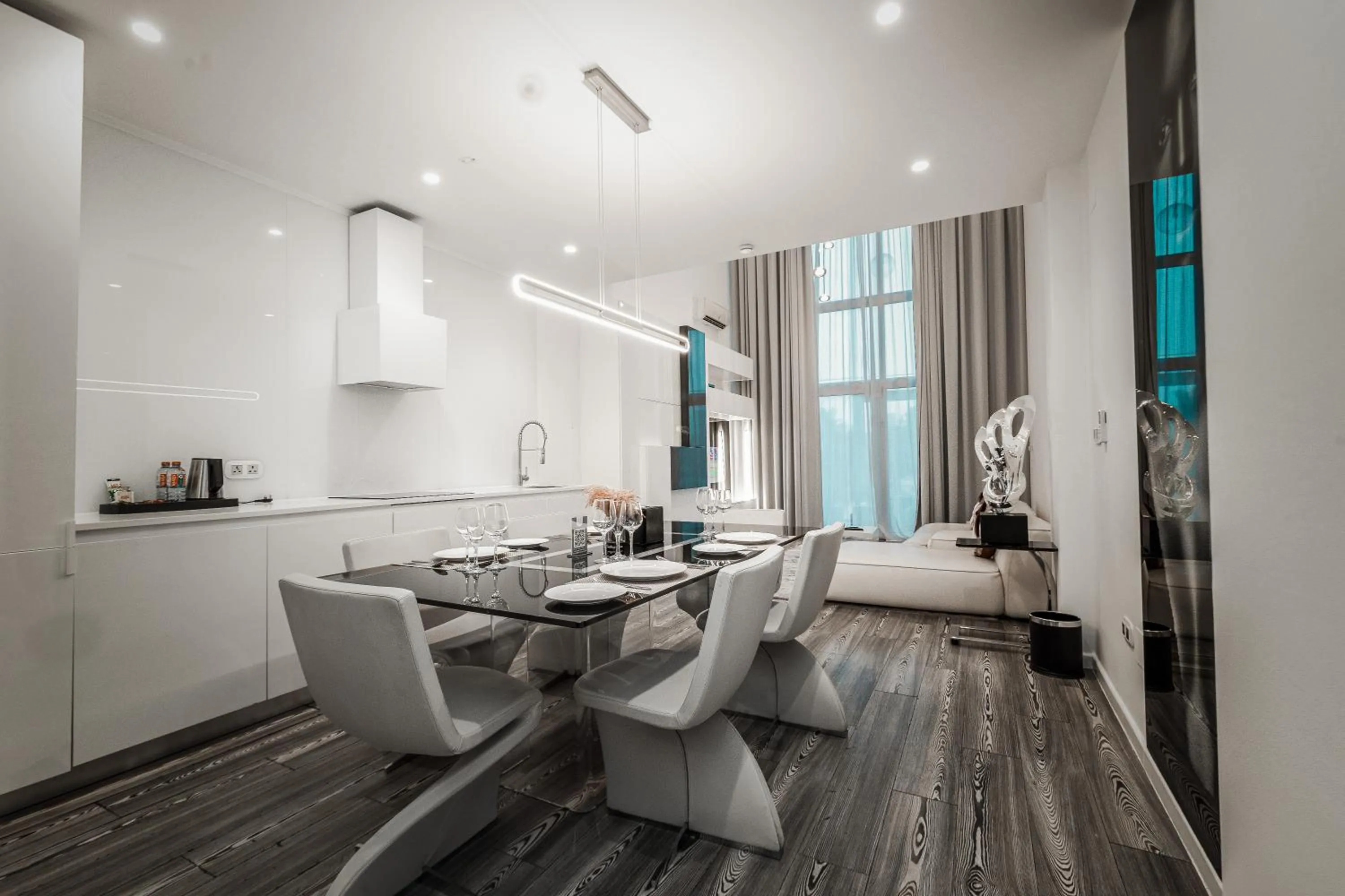 Living room in Kwarleyz Residence, Accra