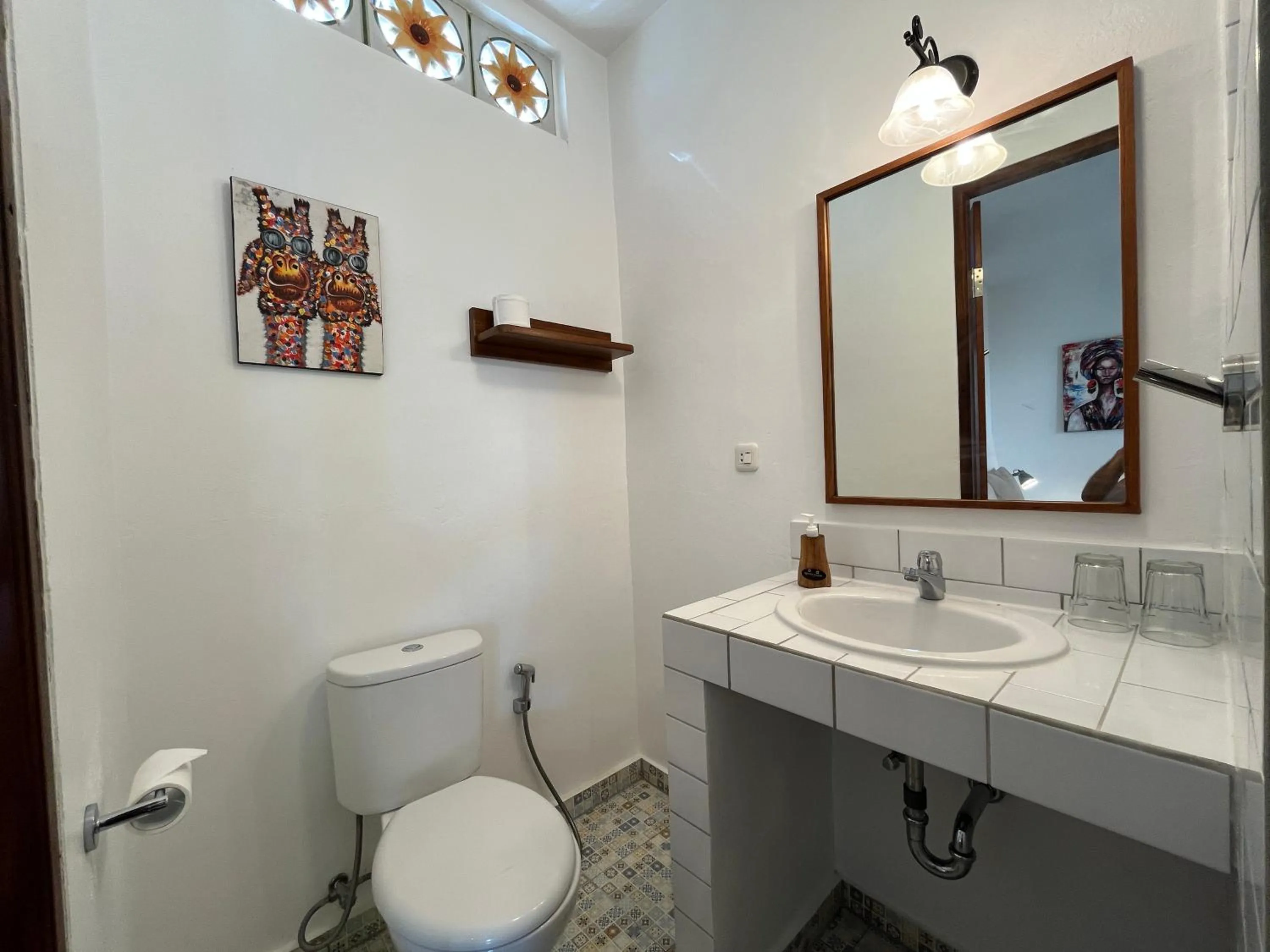 Shower in Living Room Lembongan