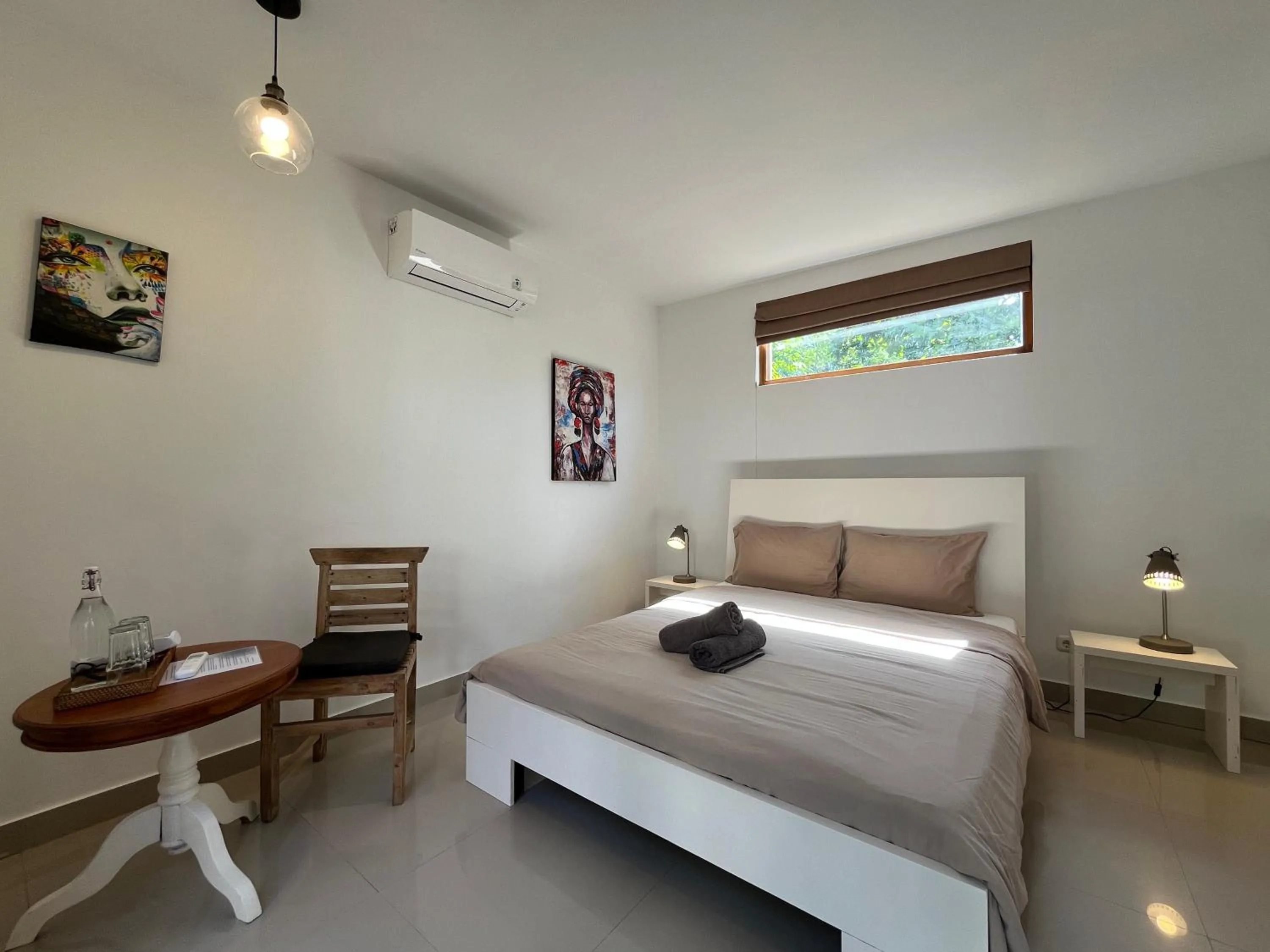 Property building, Bed in Living Room Lembongan