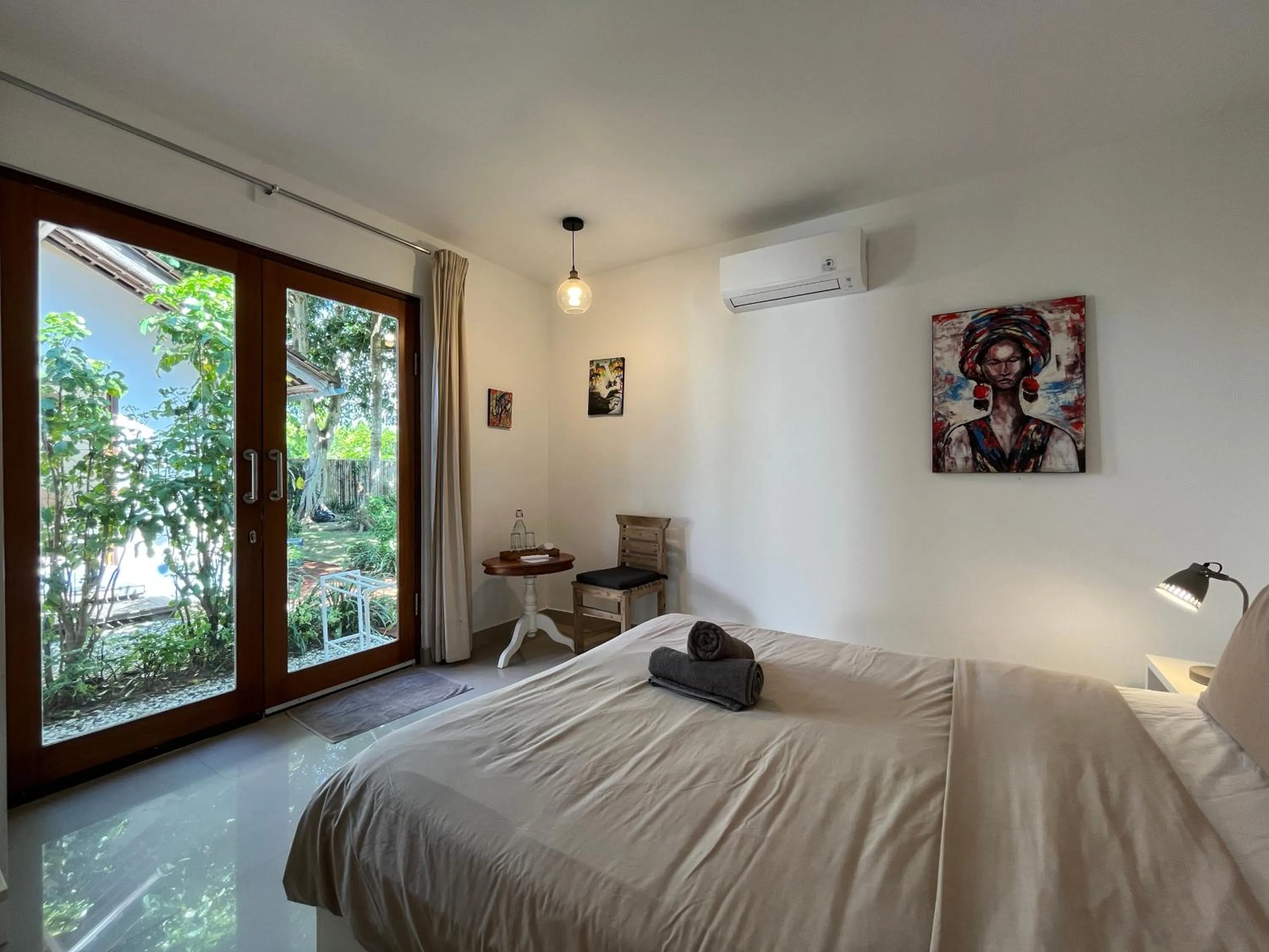 Property building, Bed in Living Room Lembongan
