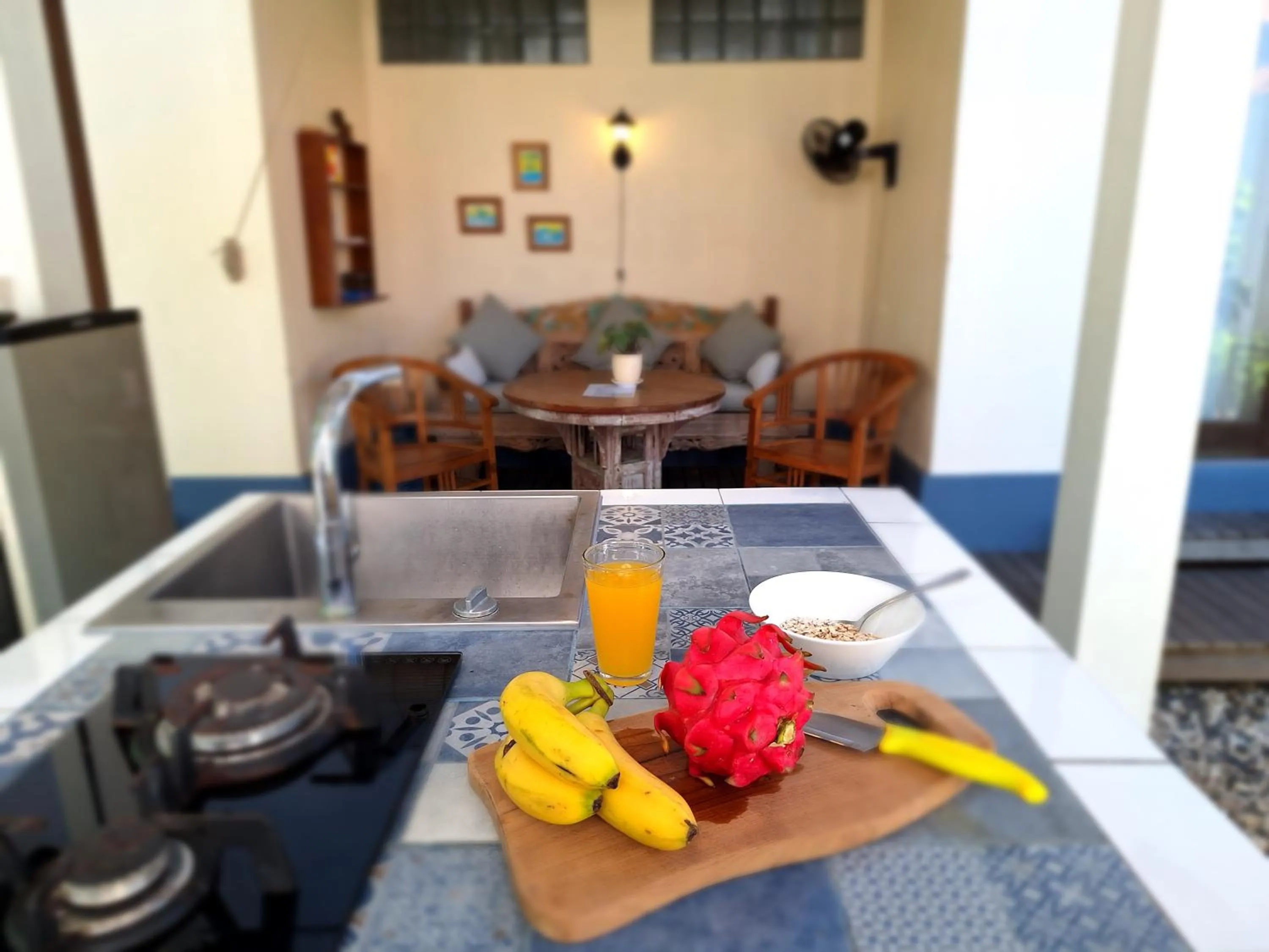 Kitchen or kitchenette in Living Room Lembongan