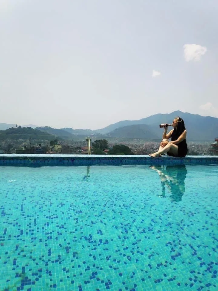 Swimming pool in Beautiful Kathmandu Hotel