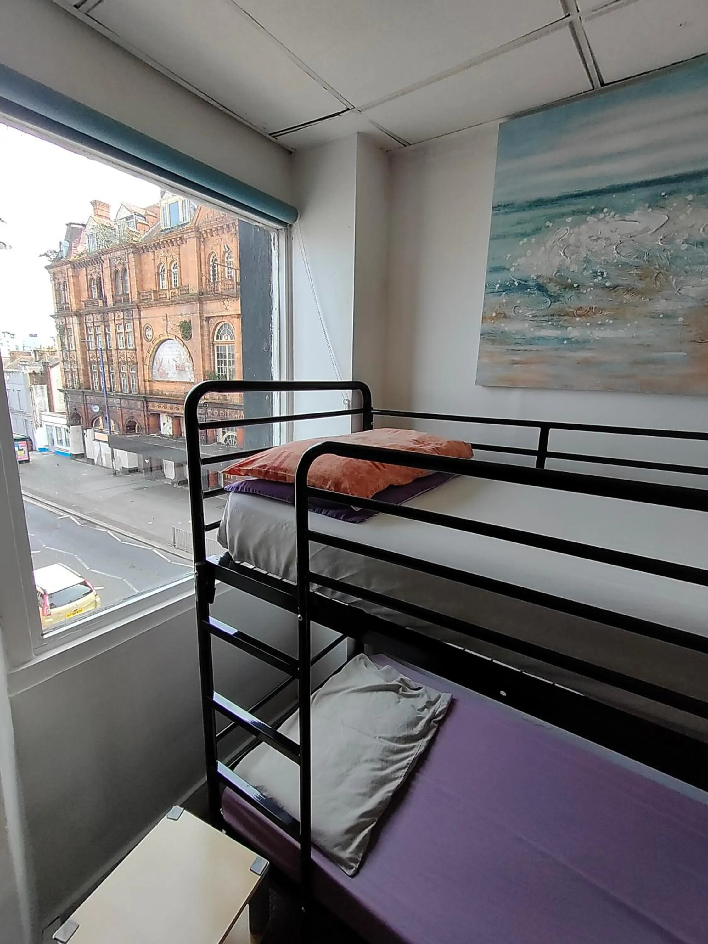 View (from property/room), Bed in Plymouth Backpackers