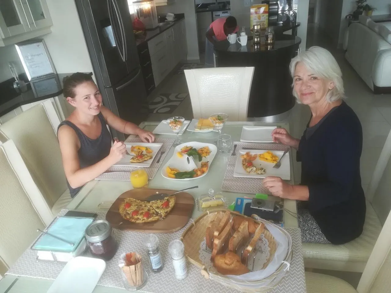 People in JoJo's BnB