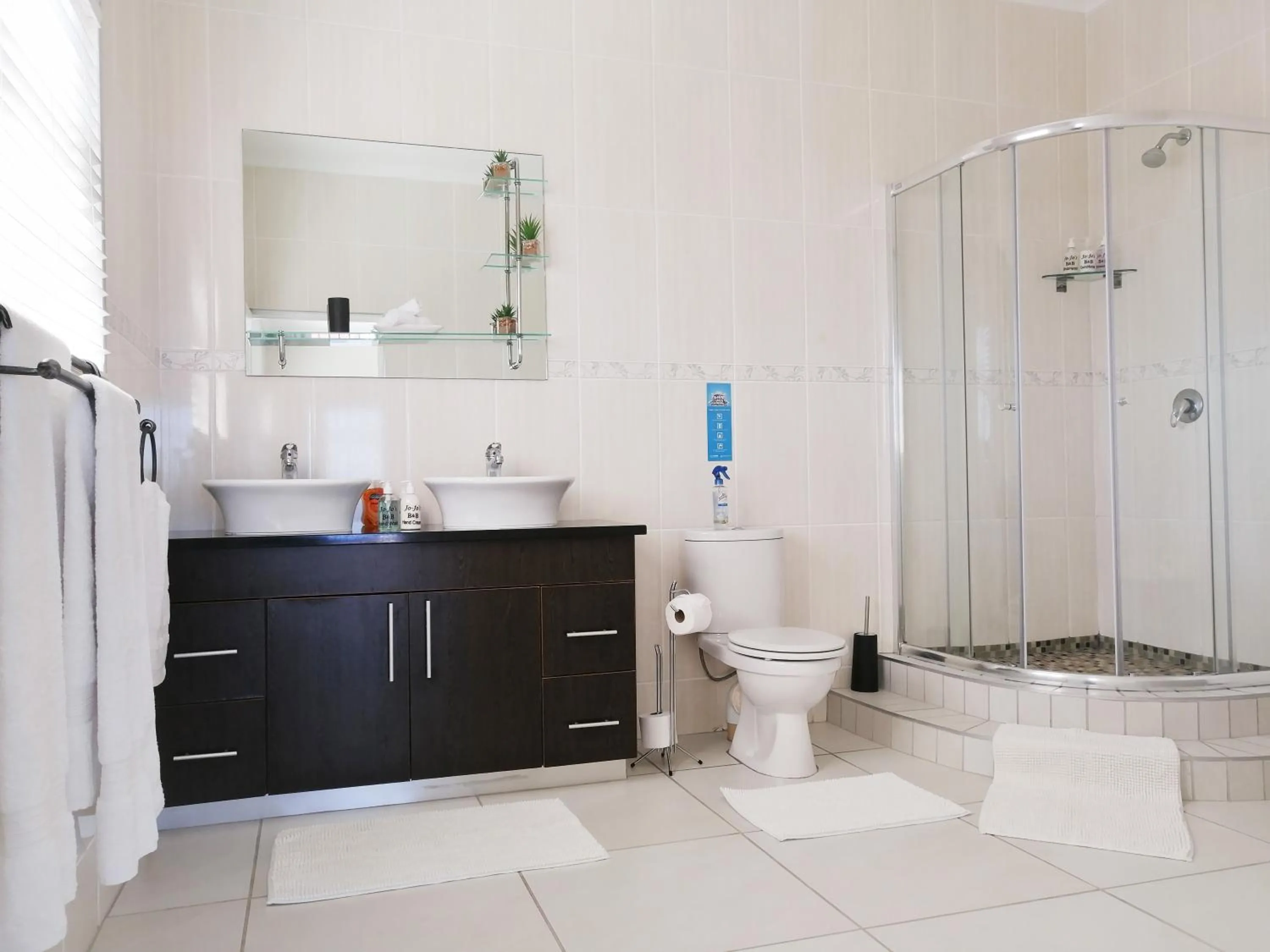 Bathroom in JoJo's BnB