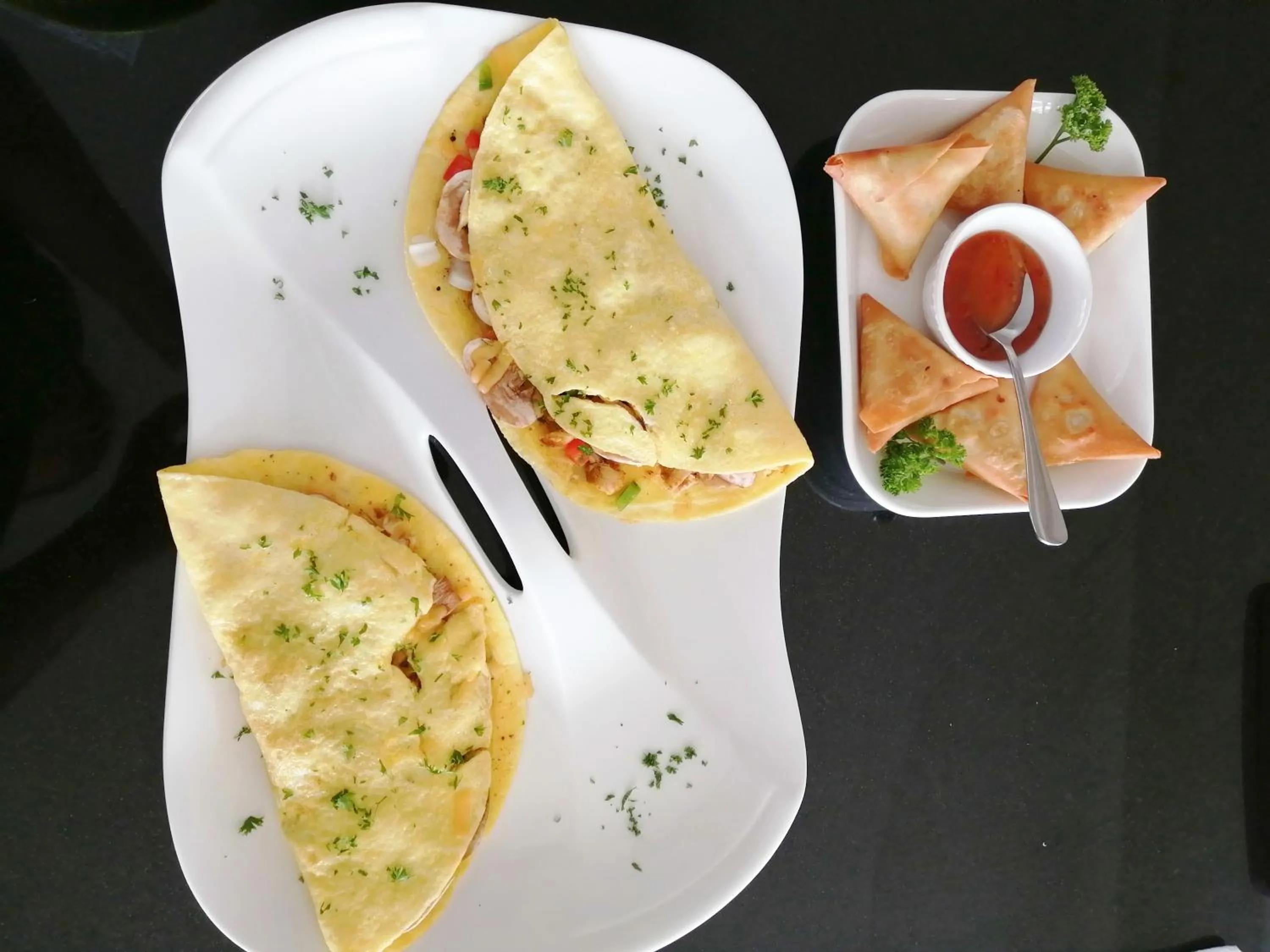 Breakfast in JoJo's BnB