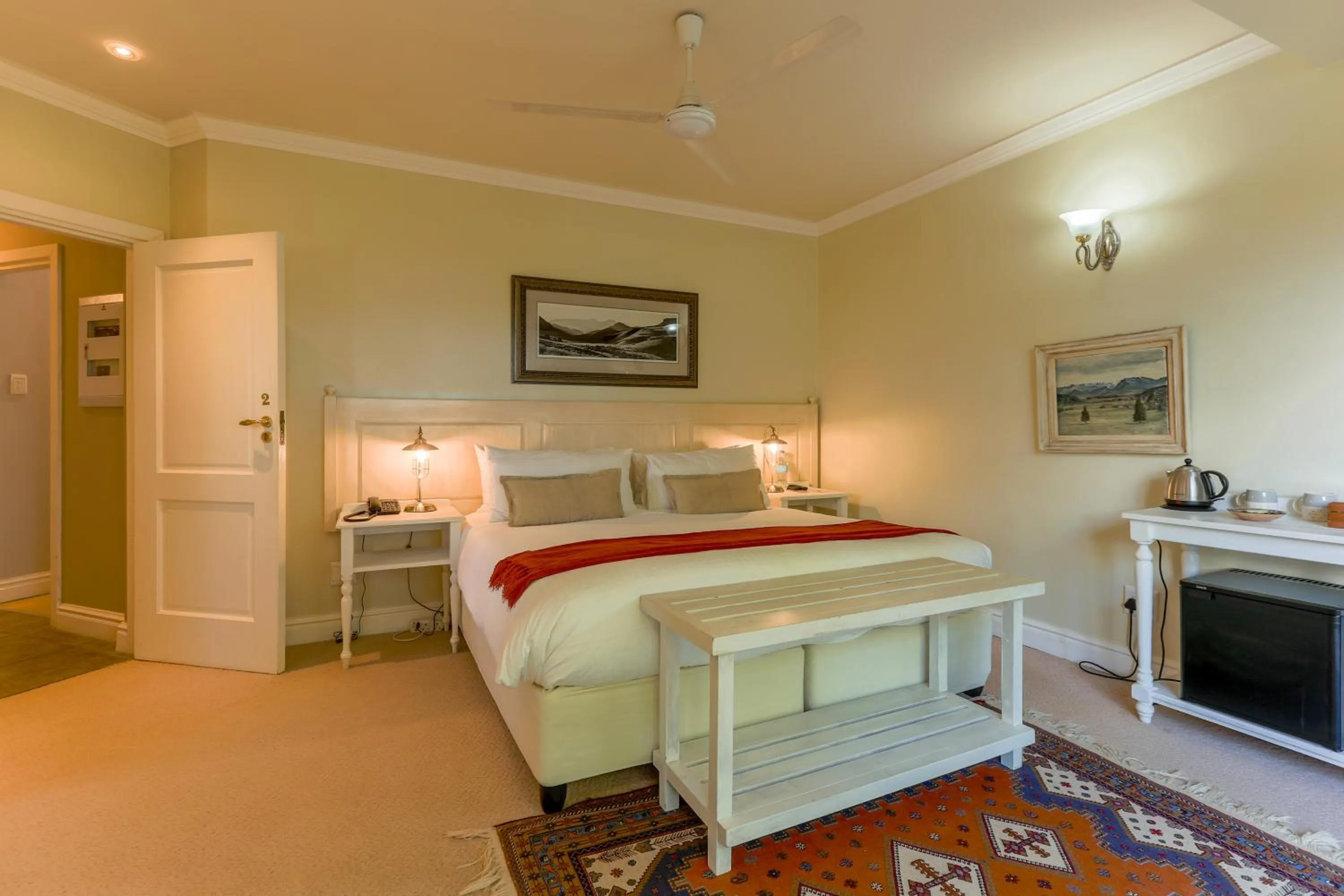 Photo of the whole room, Bed in Moorcroft Manor Boutique Country Hotel