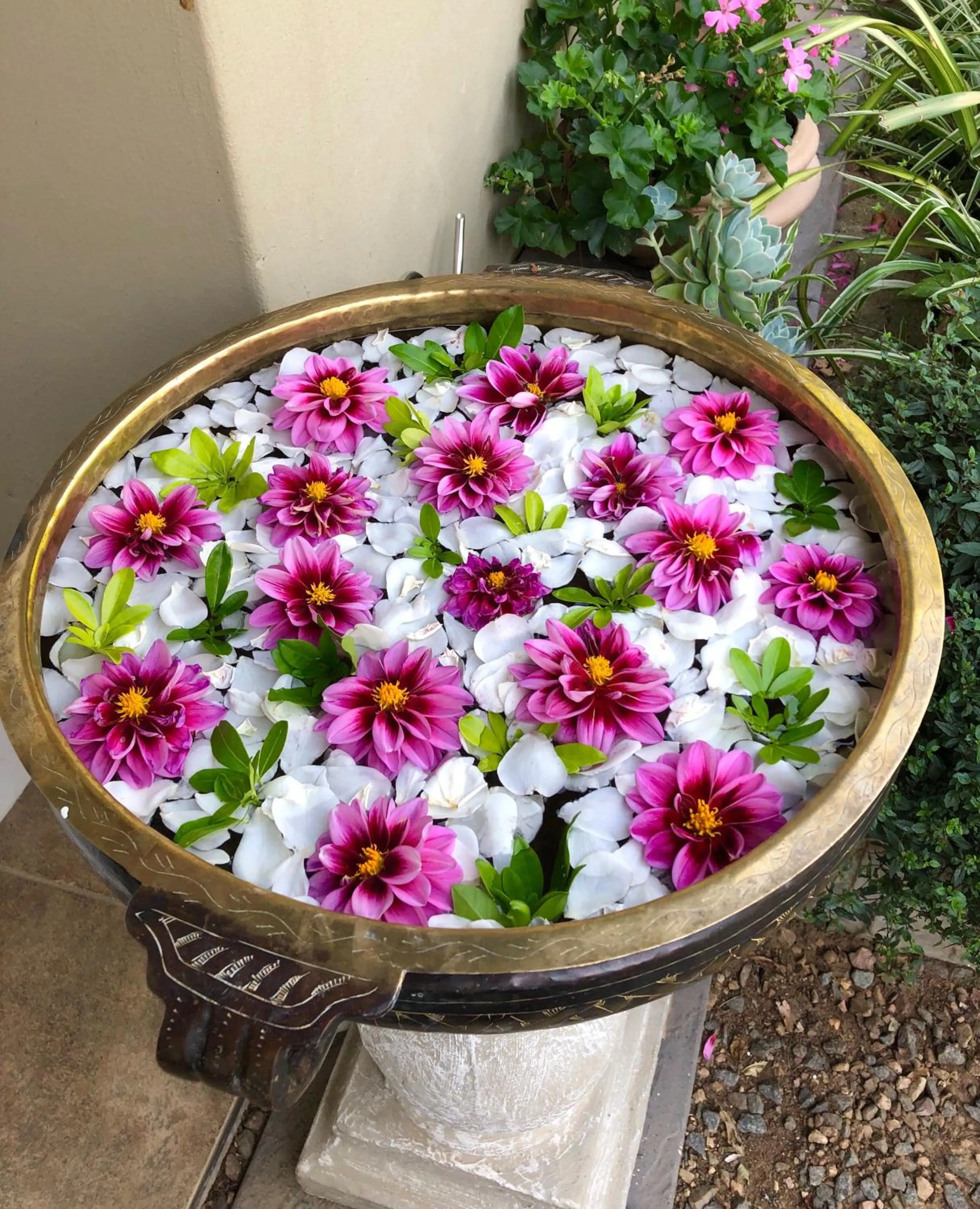 Decorative detail in Moorcroft Manor Boutique Country Hotel