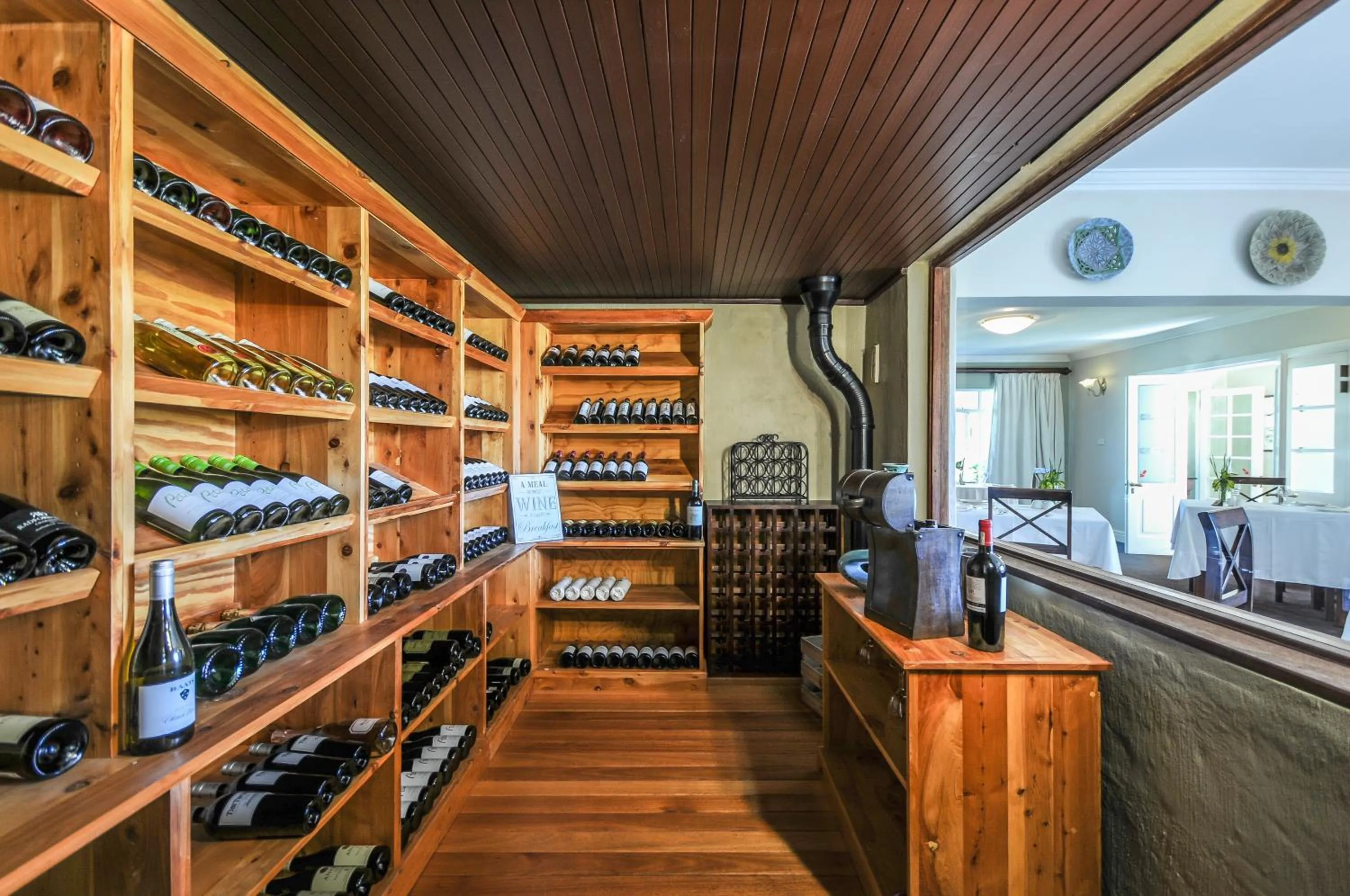 Food and drinks in Moorcroft Manor Boutique Country Hotel