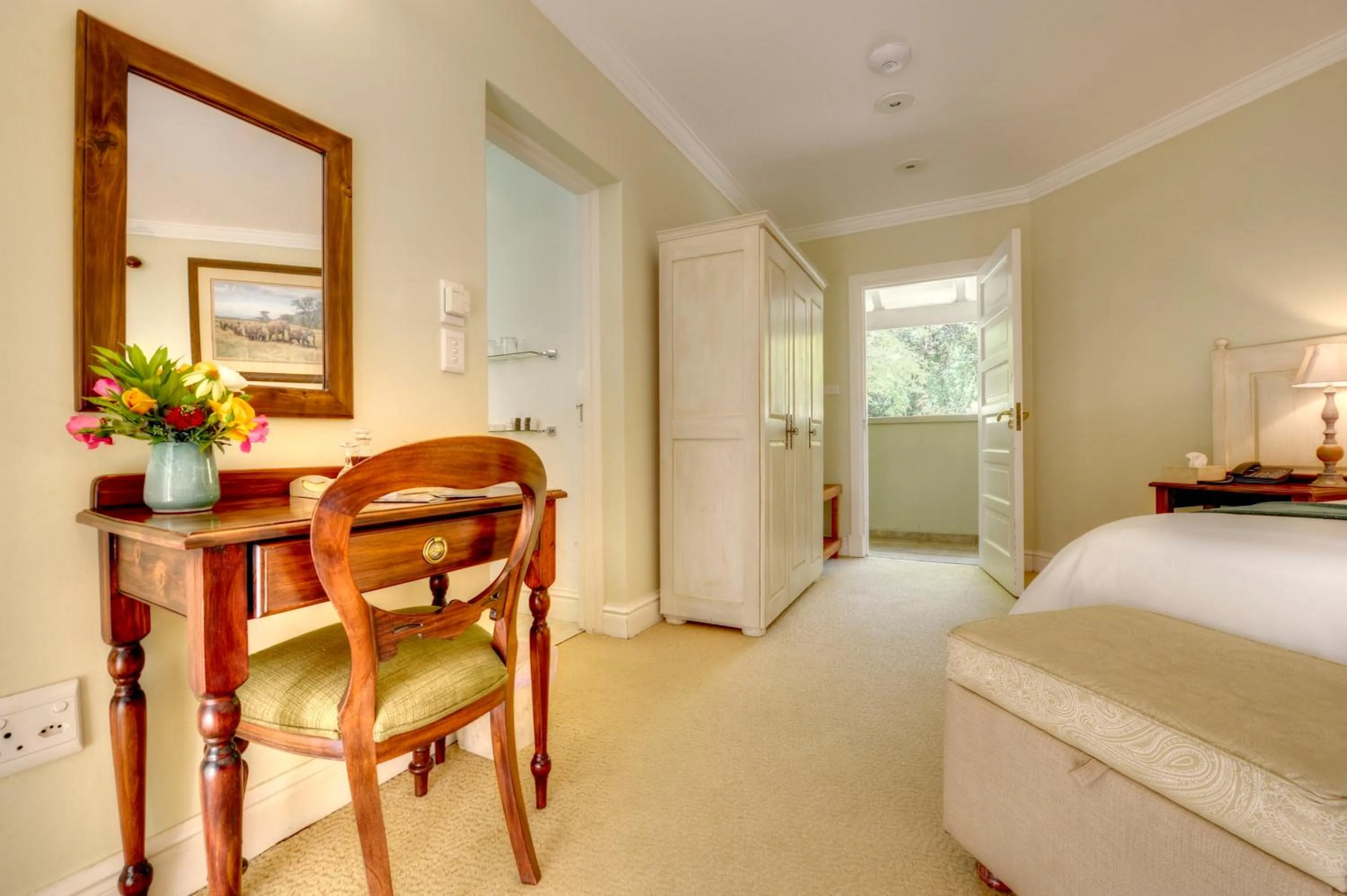 Bed in Moorcroft Manor Boutique Country Hotel