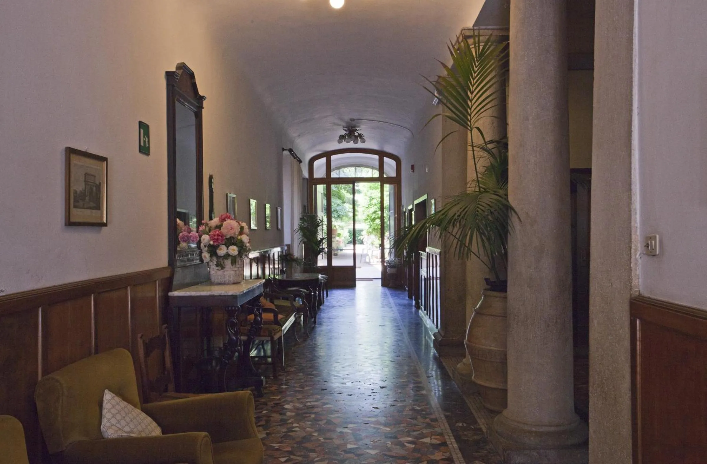 Lobby or reception in Albergo Stella