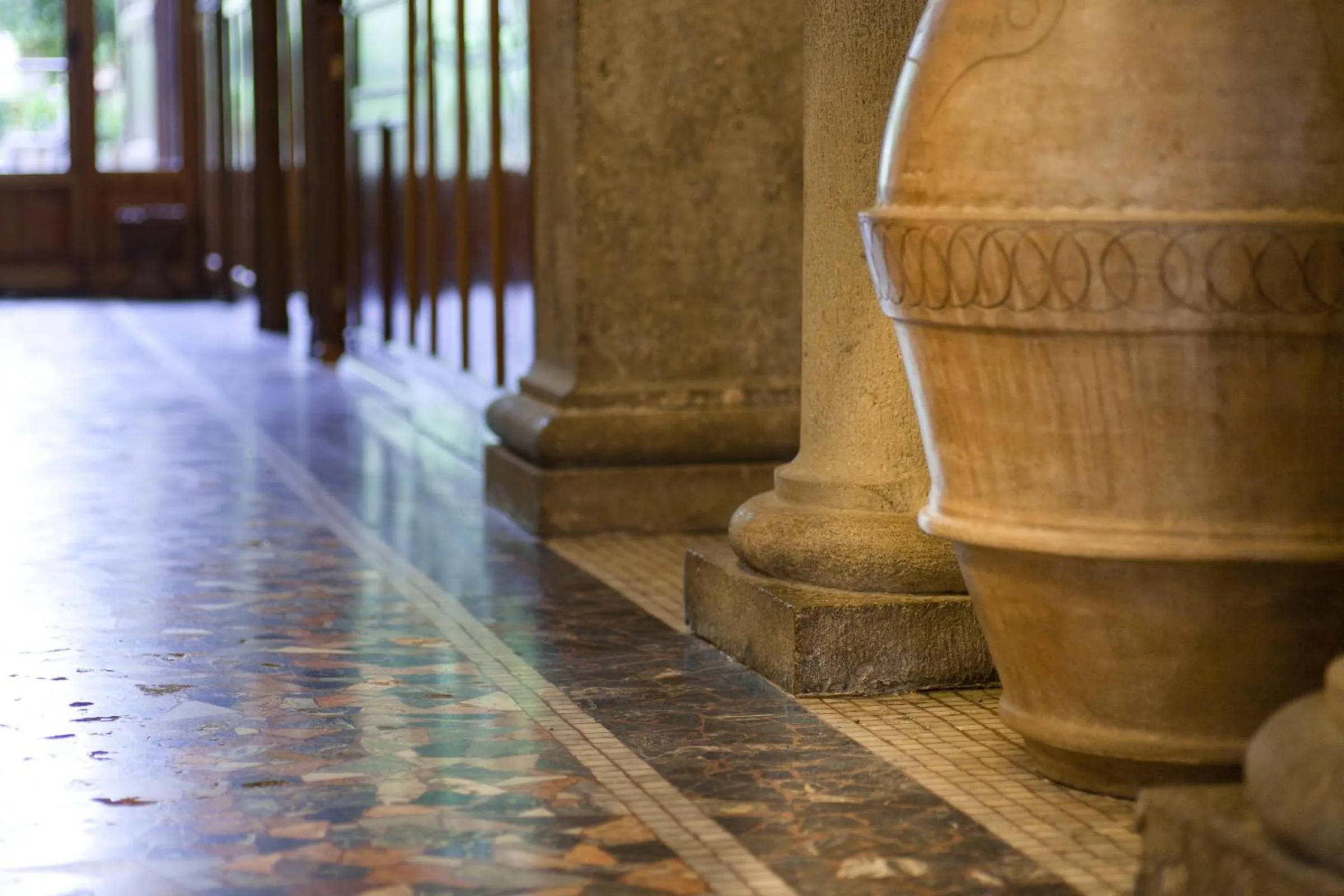 Lobby or reception in Albergo Stella