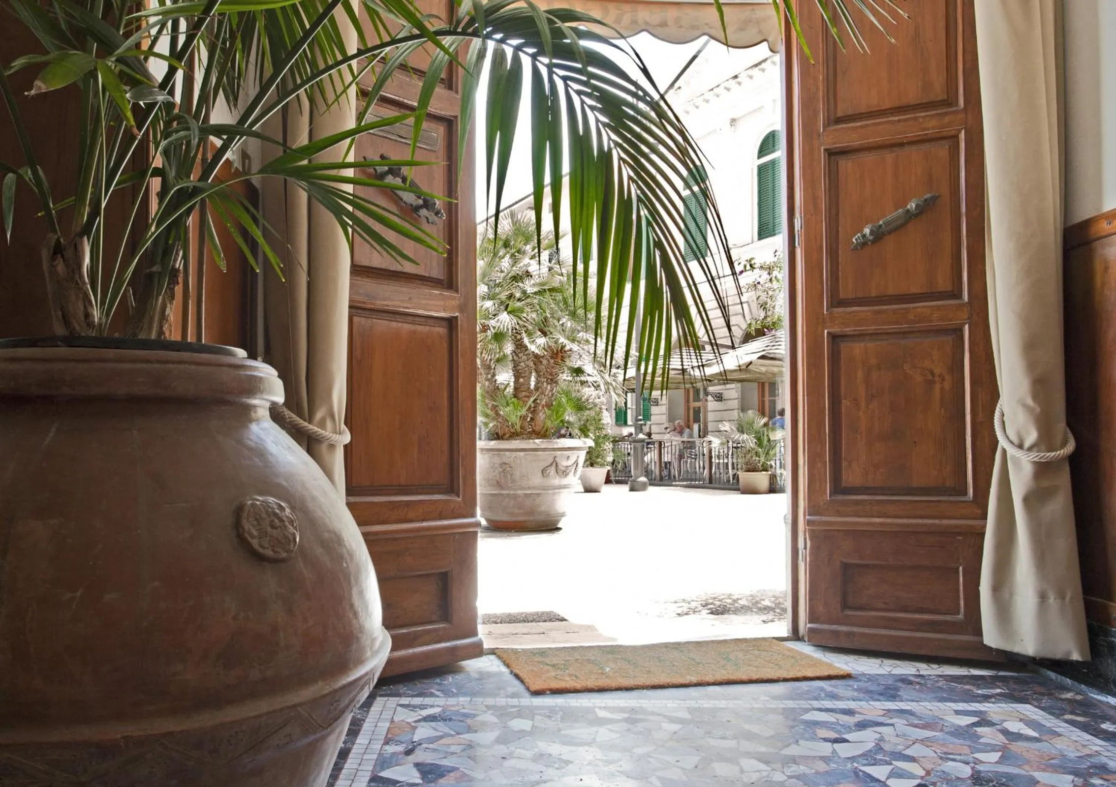 Lobby or reception in Albergo Stella