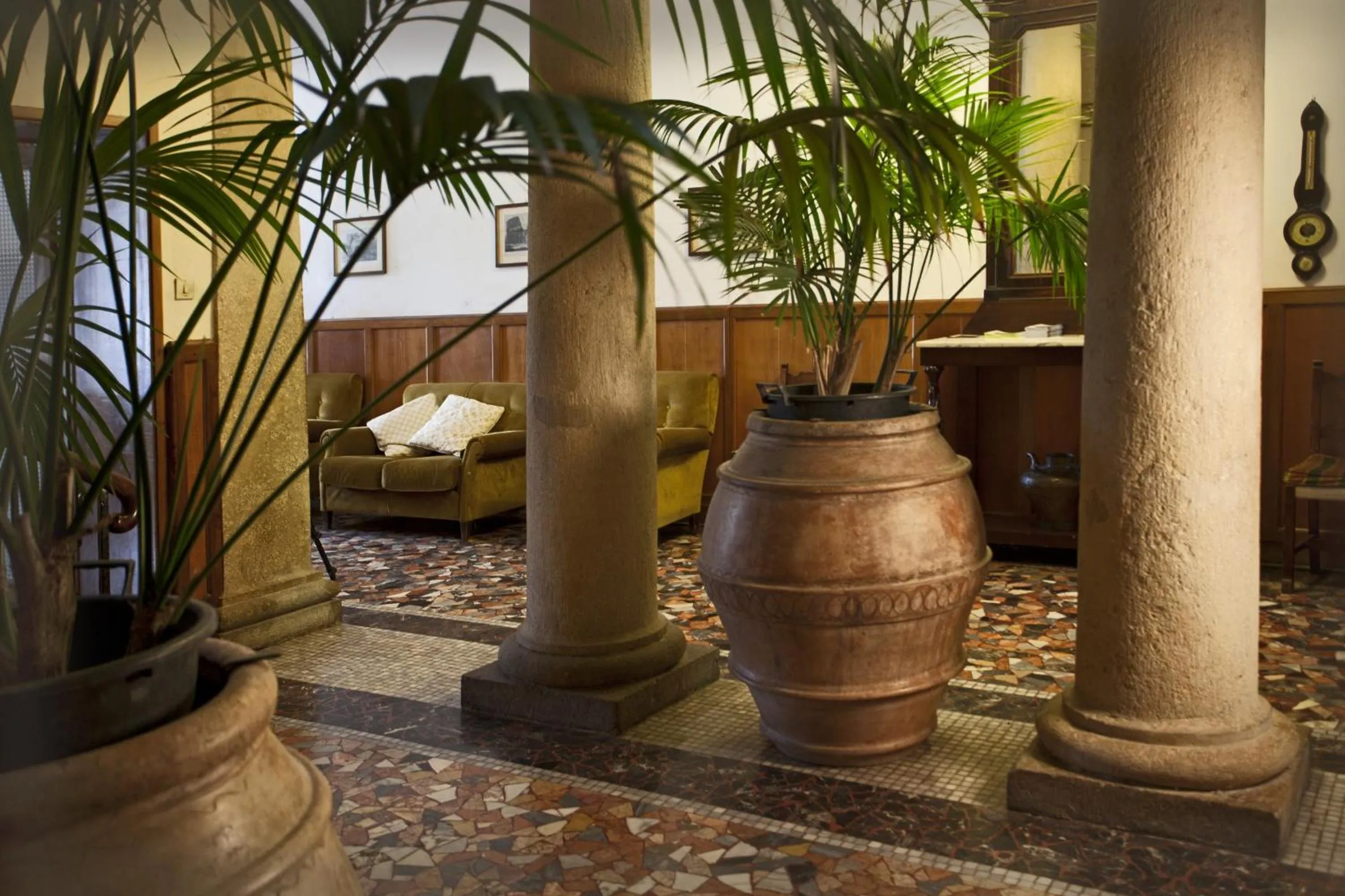 Lobby or reception in Albergo Stella