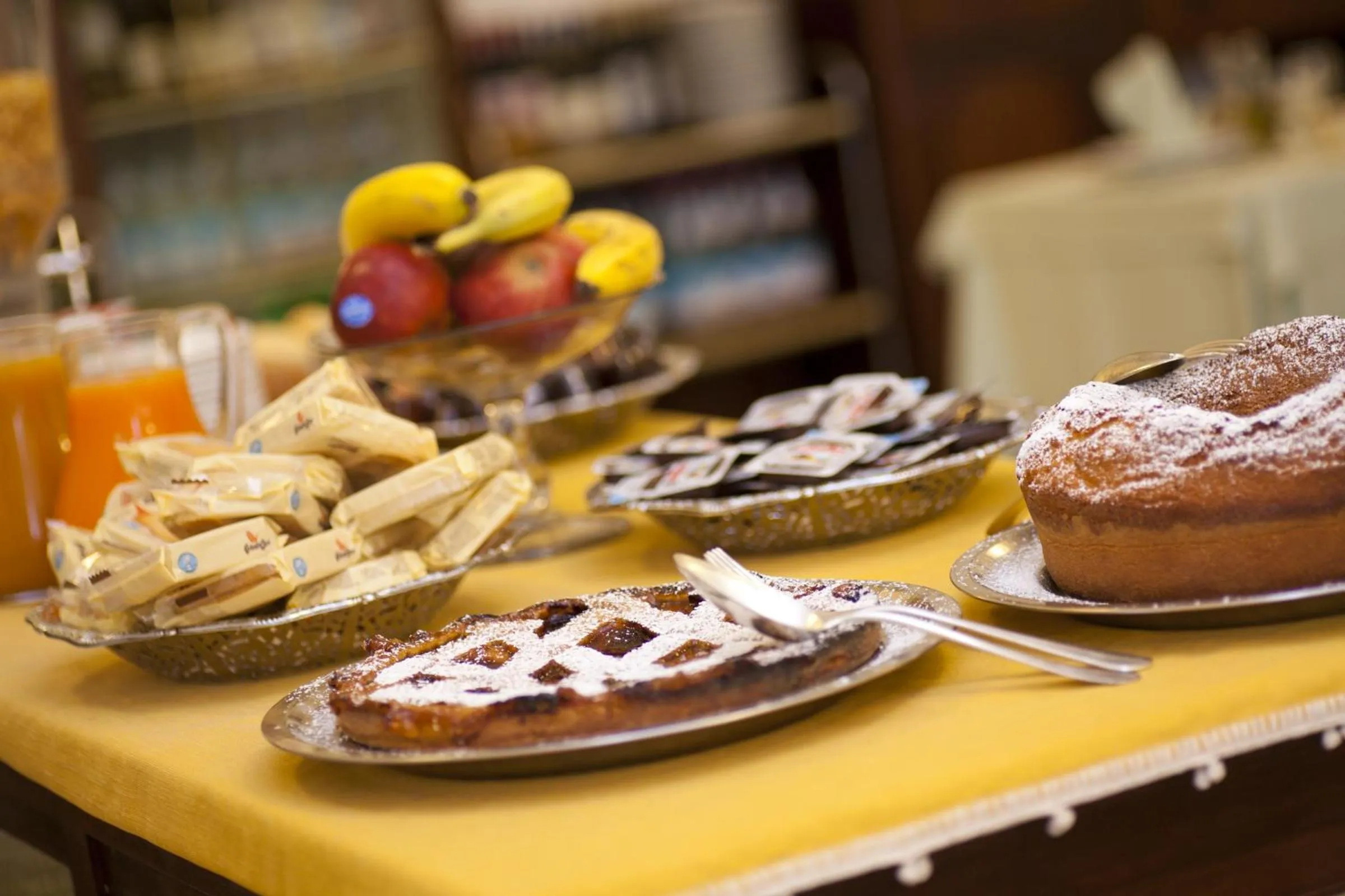Continental breakfast in Albergo Stella