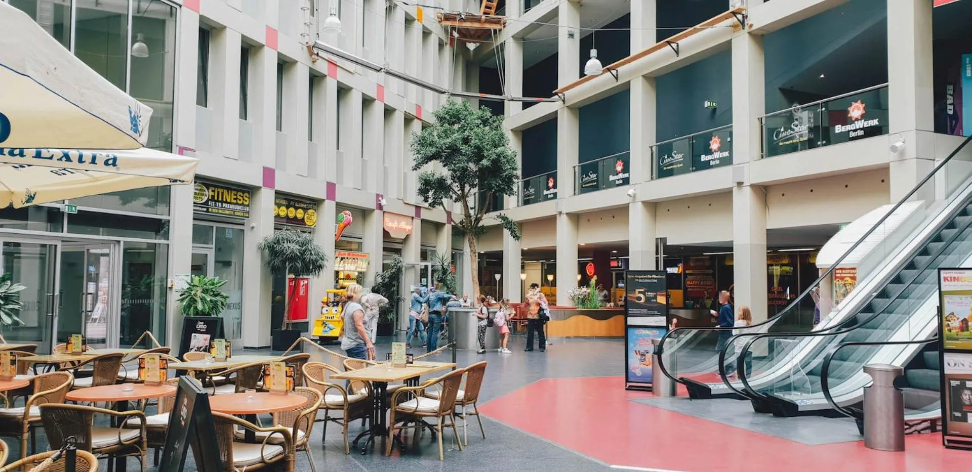 Patio in Hotel "Helle Mitte" Berlin