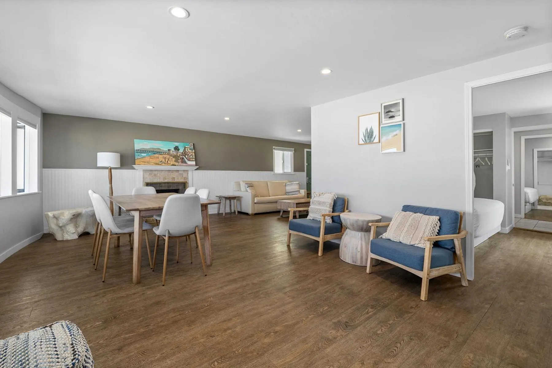 Living room in Sea Sprite Beach Club