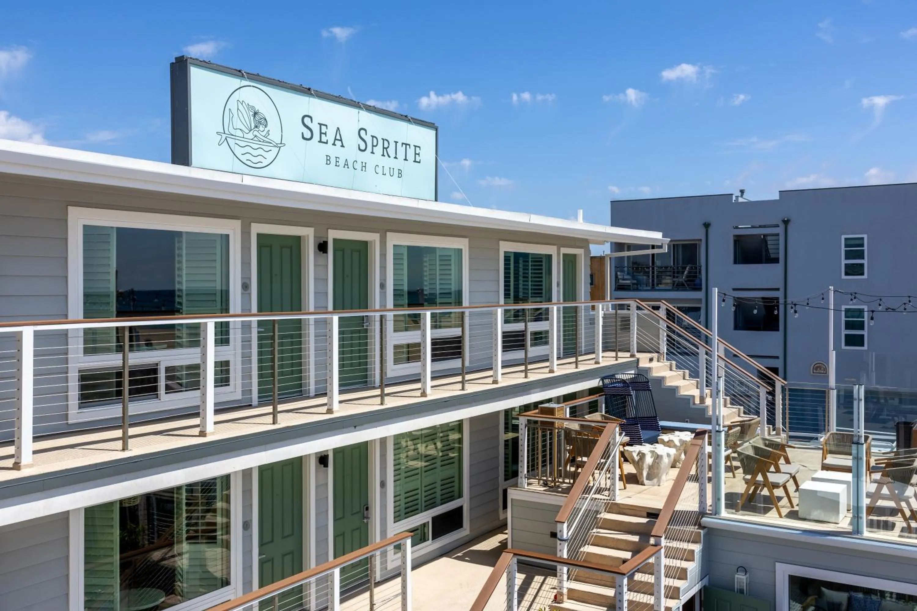 Property building in Sea Sprite Beach Club