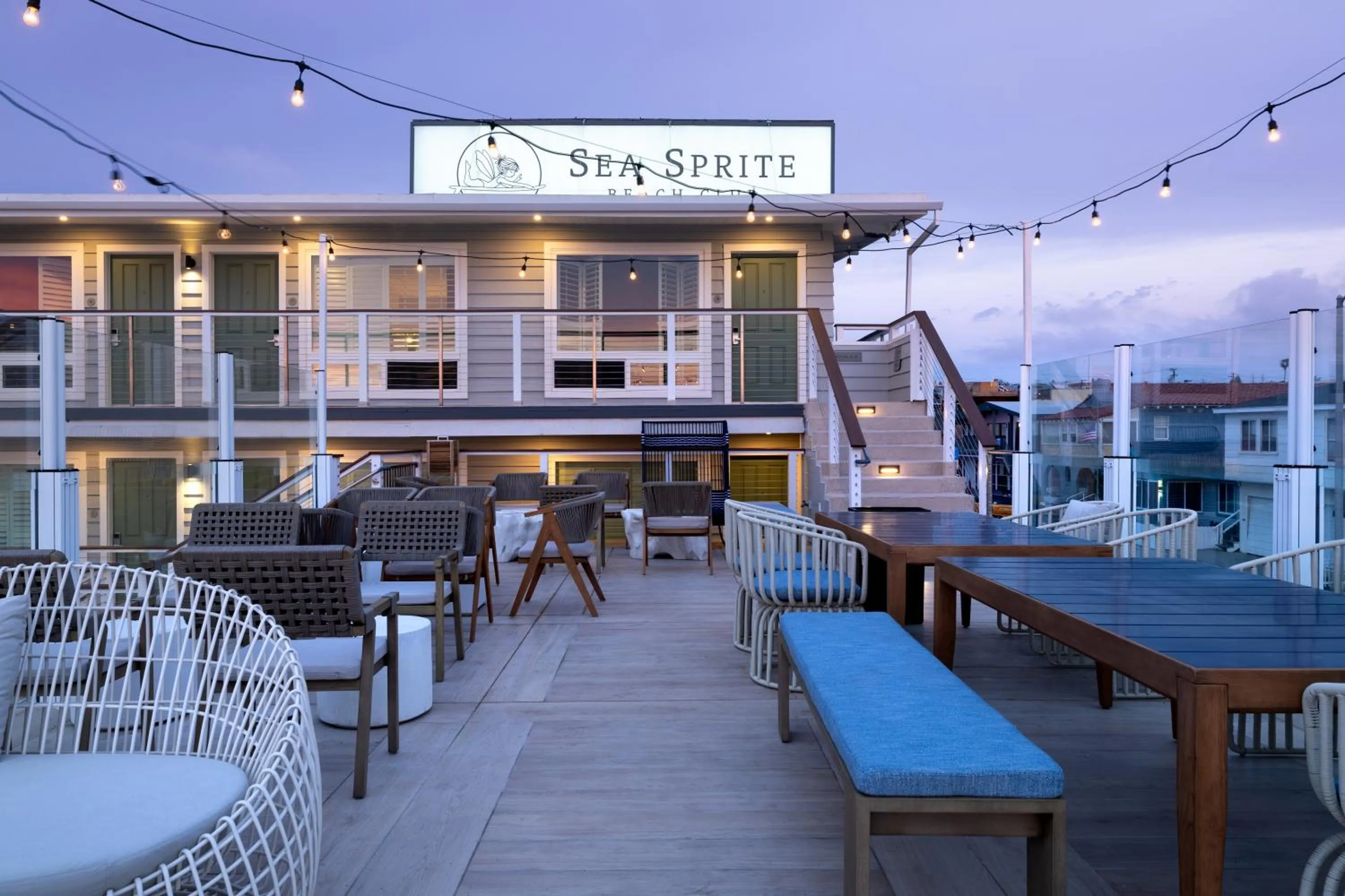 Patio in Sea Sprite Beach Club