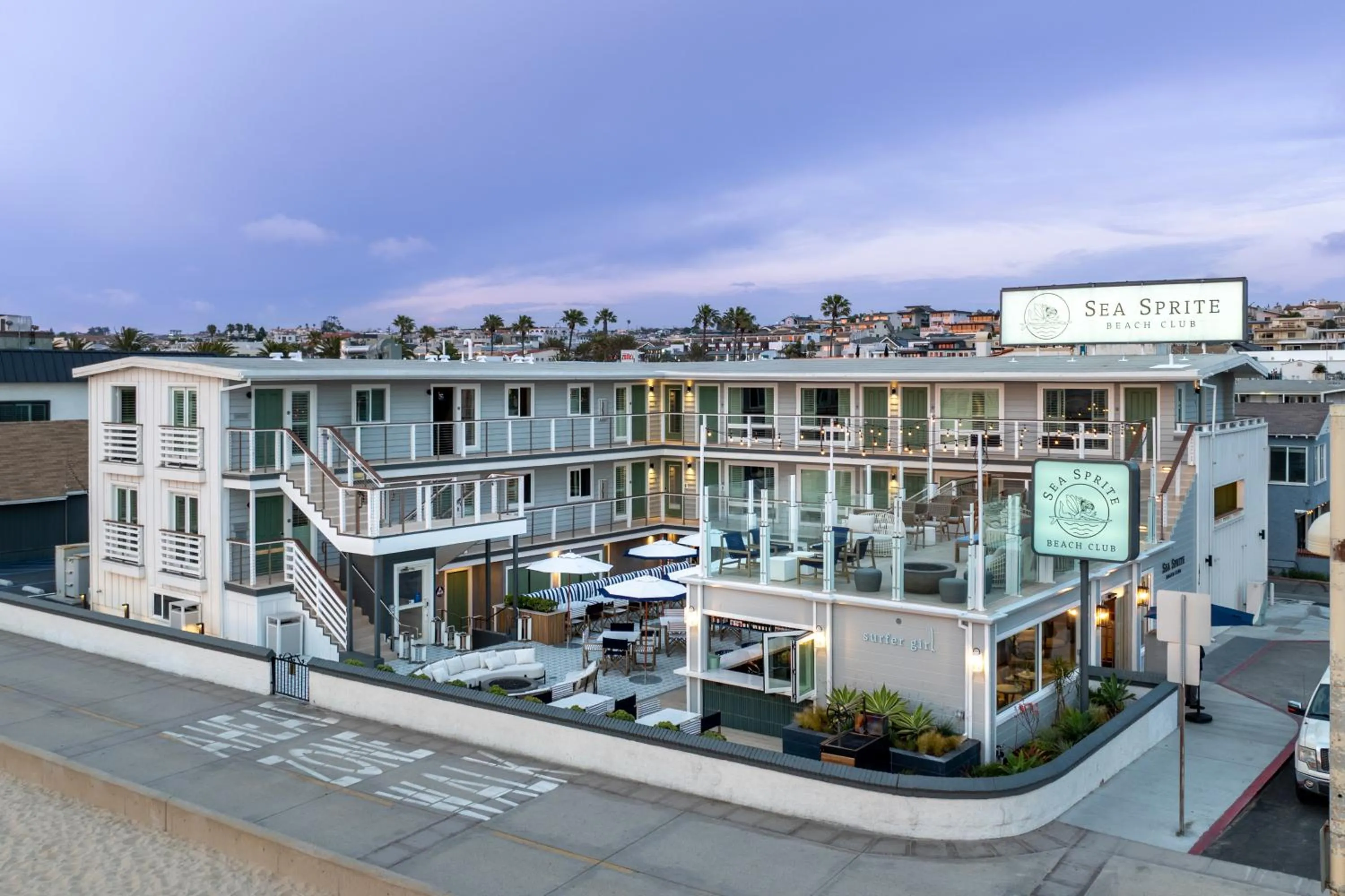 Property building in Sea Sprite Beach Club