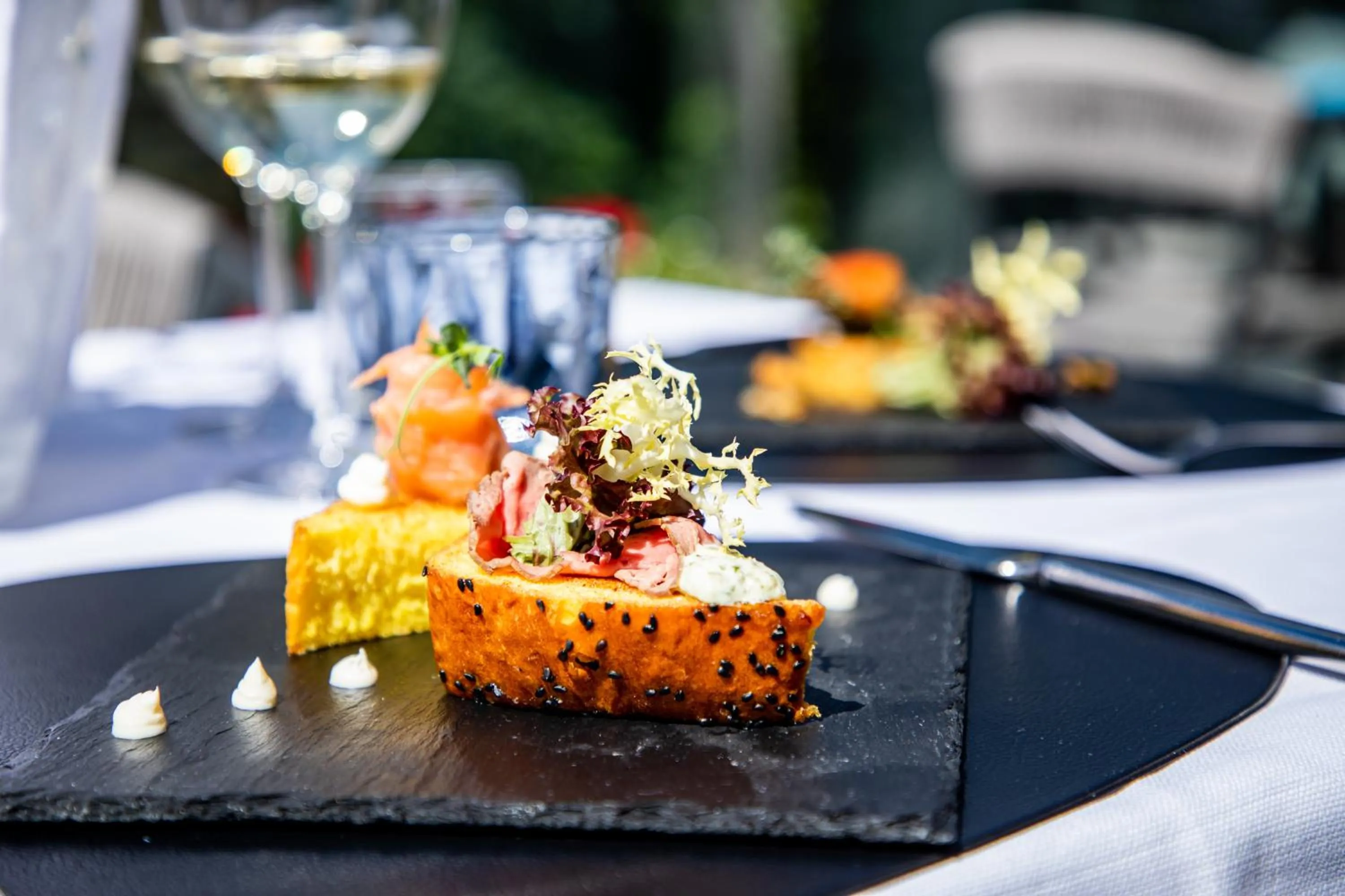 Restaurant/places to eat in Hotel Gruber