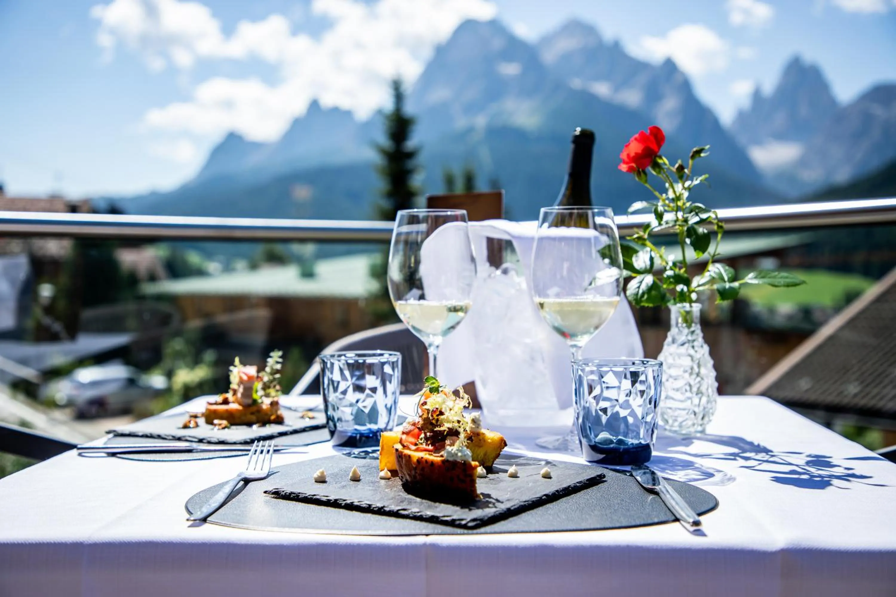 Restaurant/places to eat in Hotel Gruber