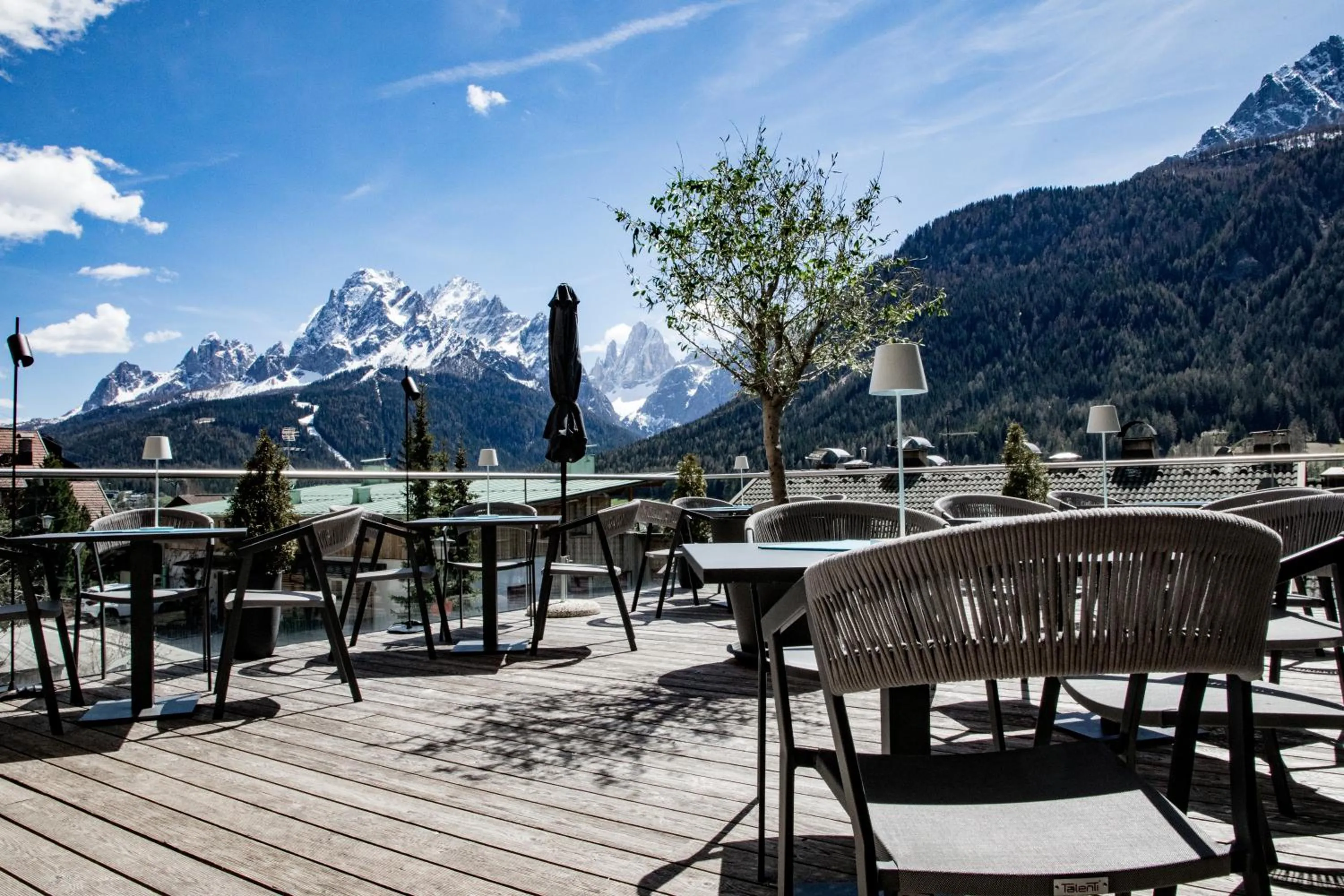 Natural landscape in Hotel Gruber