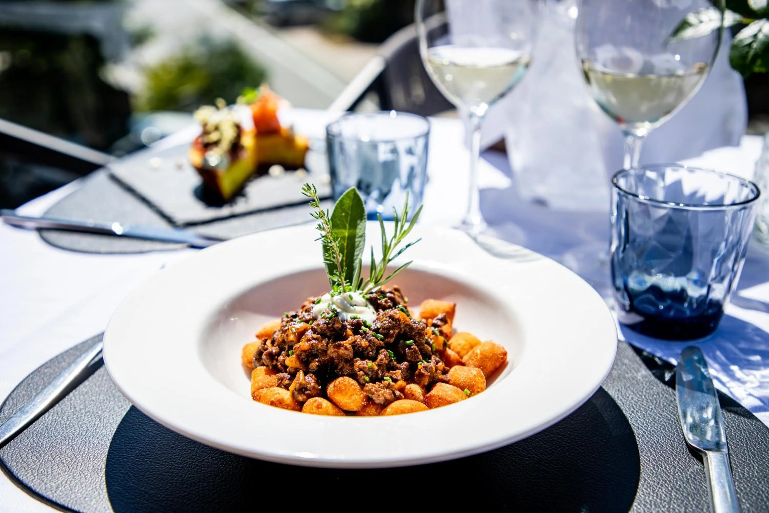 Restaurant/places to eat in Hotel Gruber