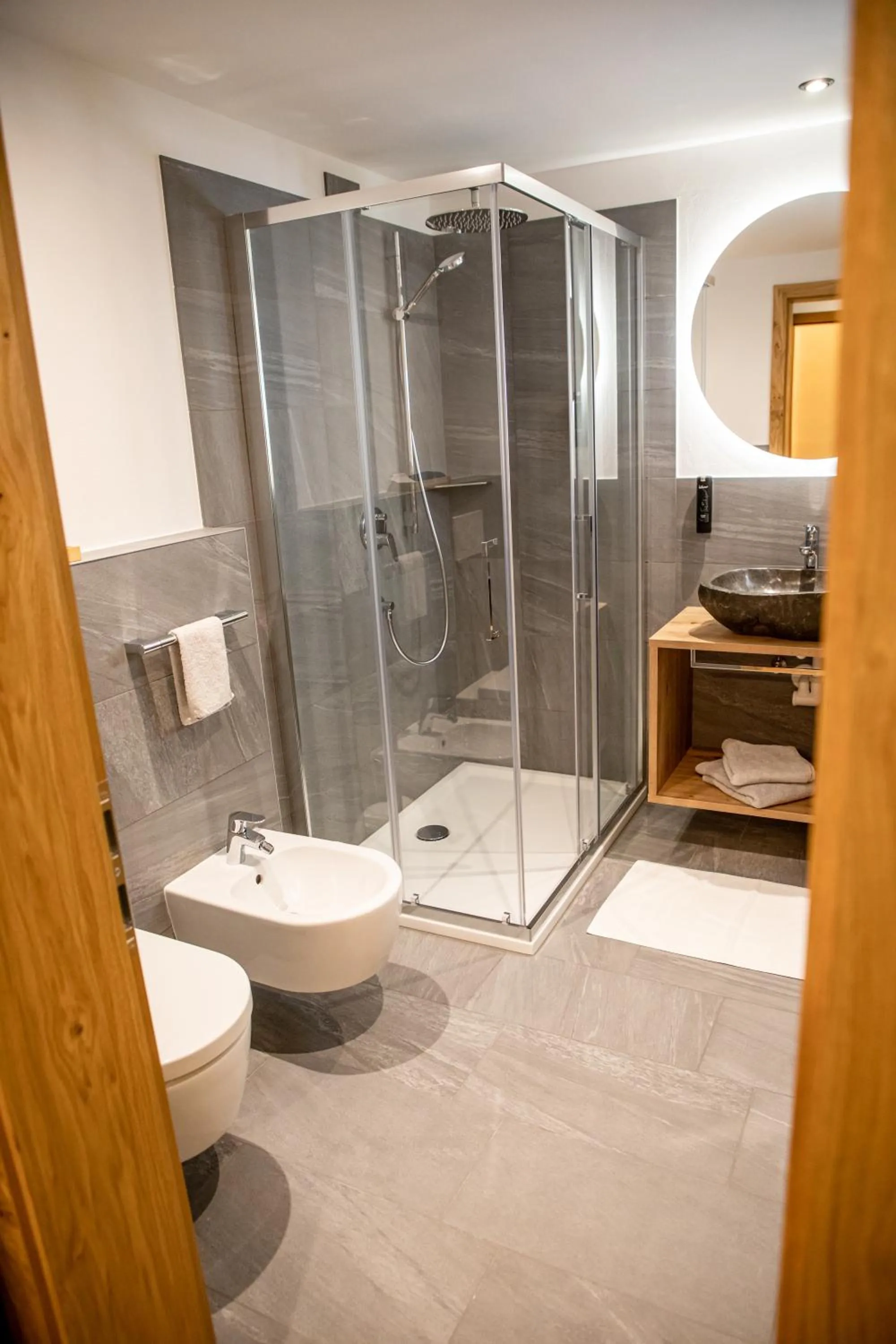 Bathroom in Hotel Gruber