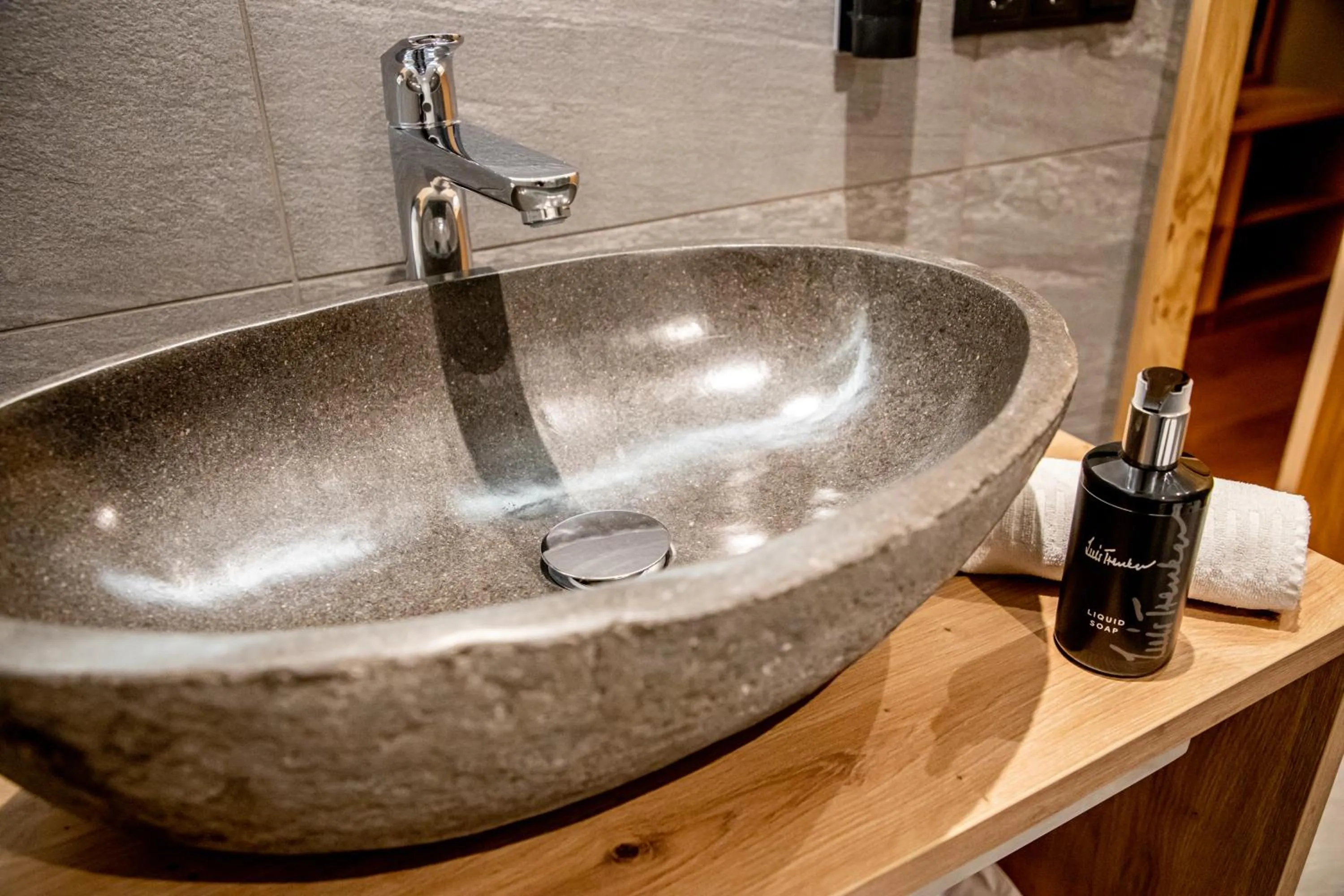 Bathroom in Hotel Gruber