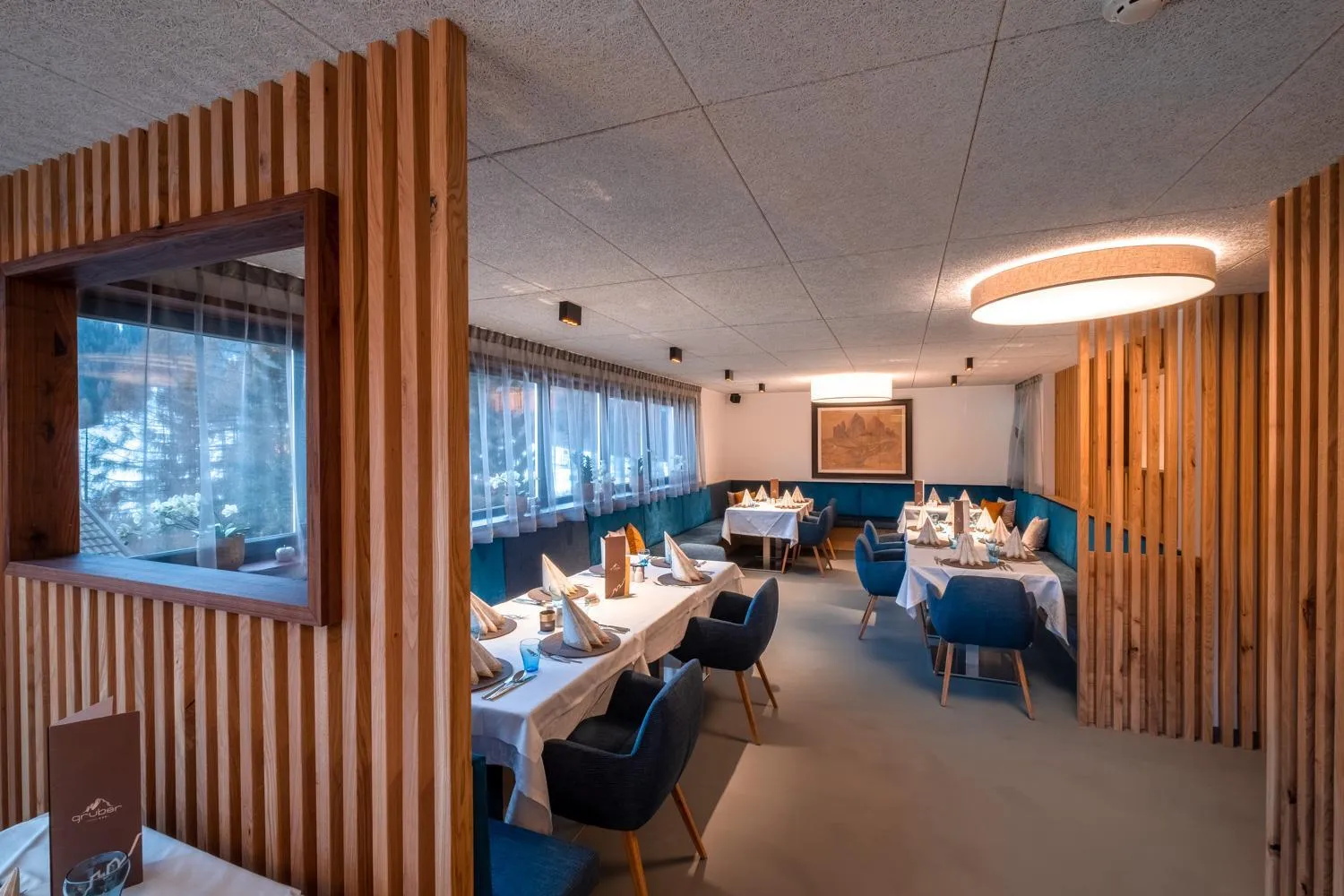 Restaurant/places to eat in Hotel Gruber