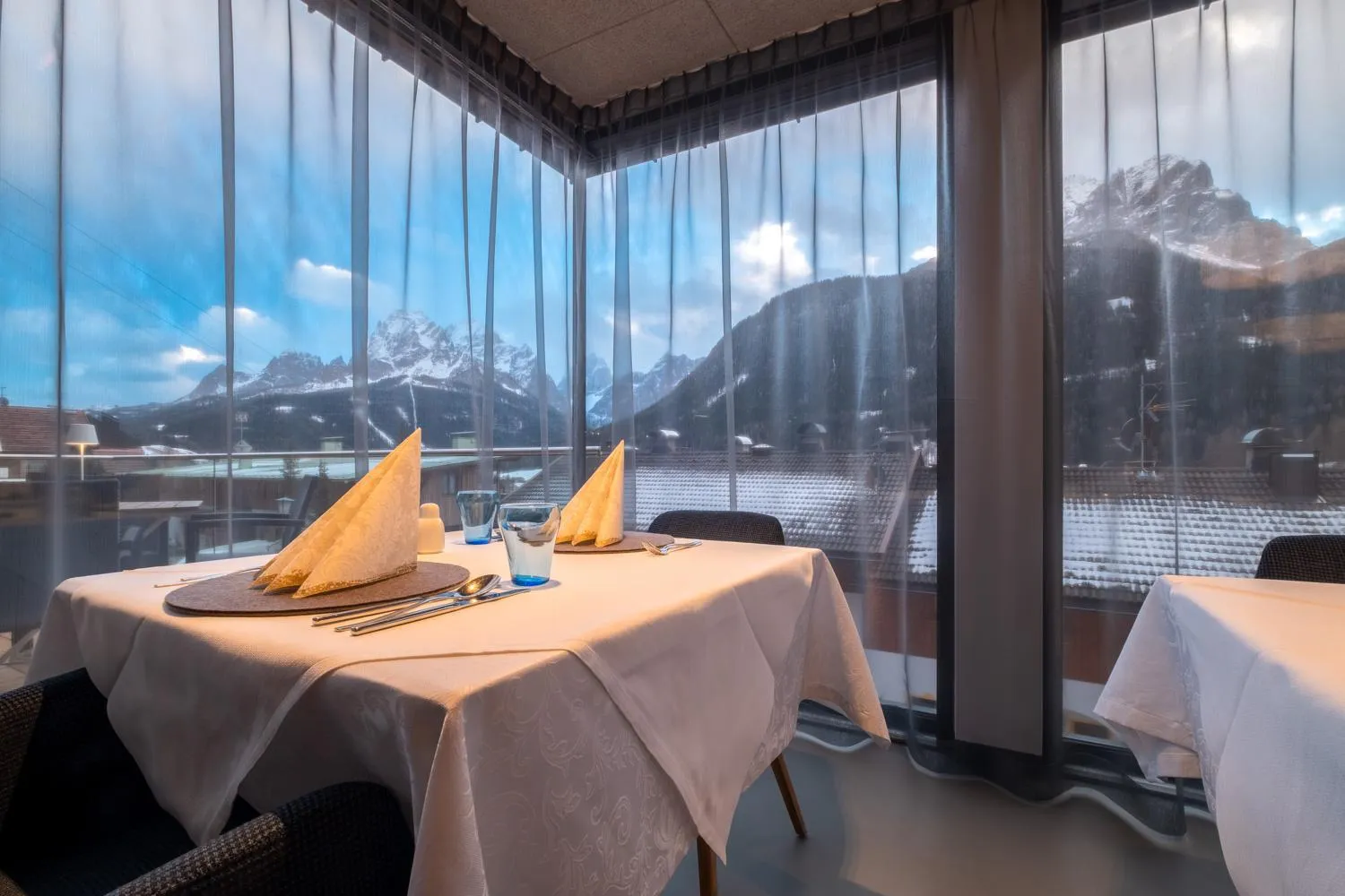 Mountain view in Hotel Gruber