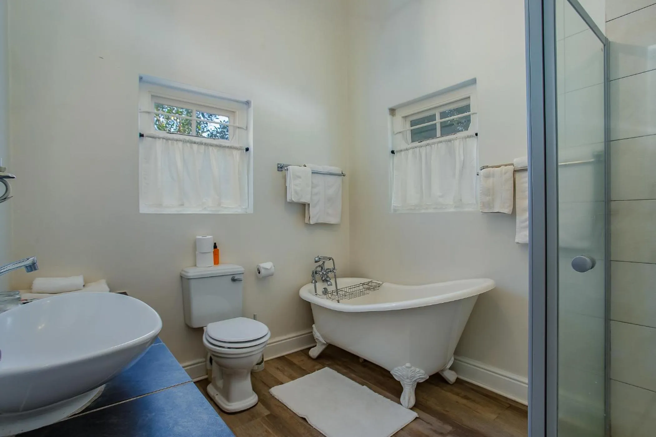 Bathroom in Franschhoek Rose Cottages