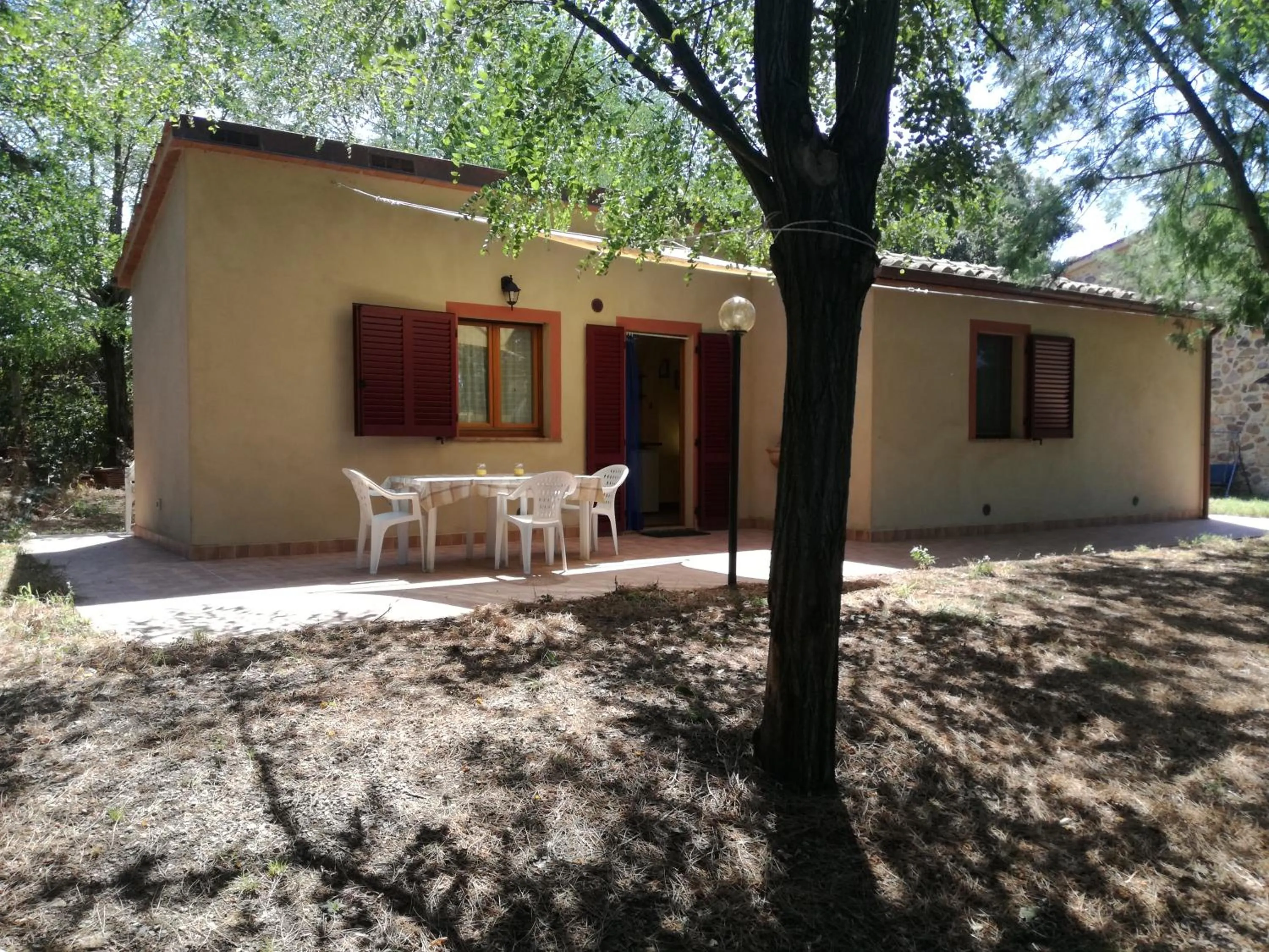 Facade/entrance in Casetta Francini
