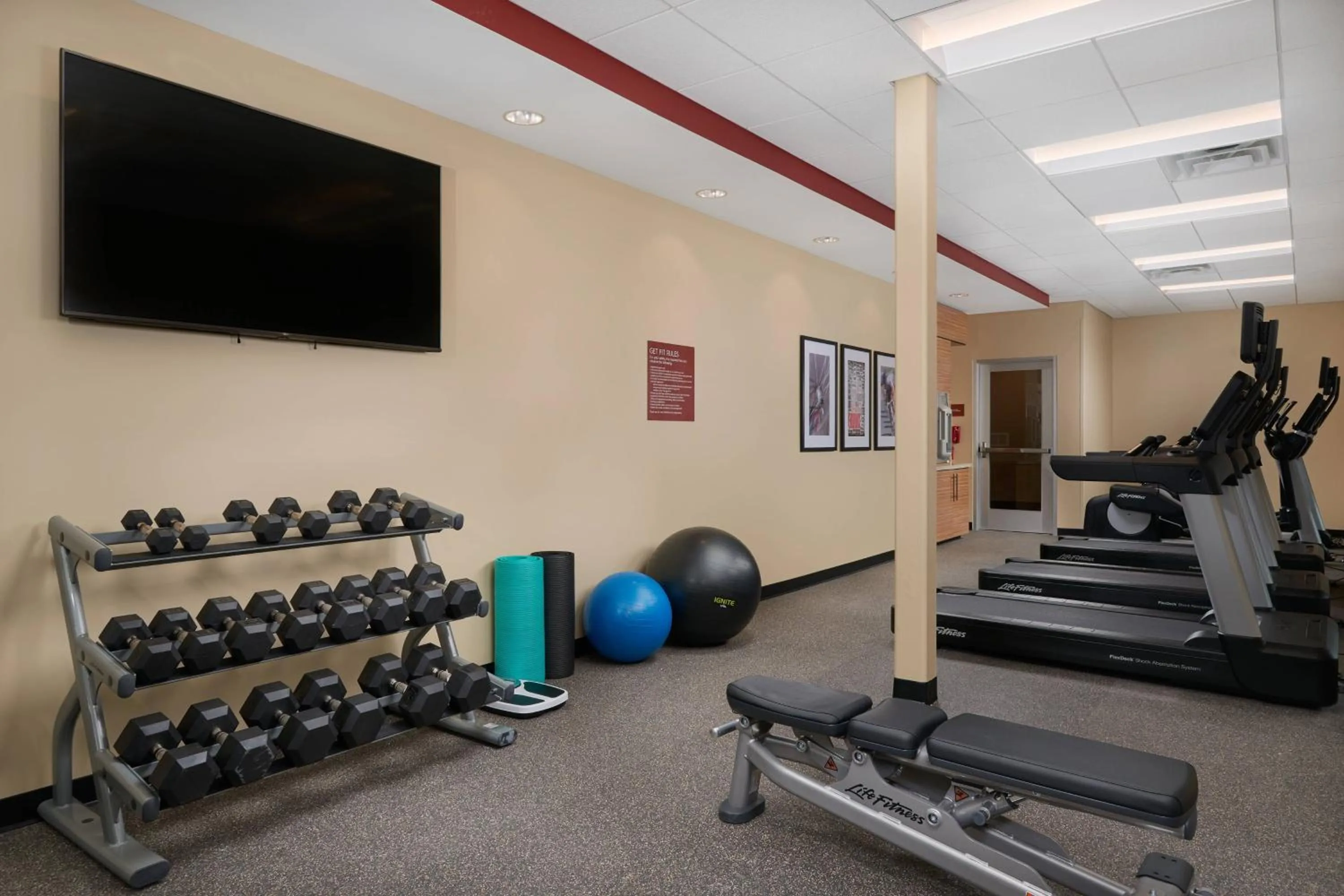 Fitness centre/facilities in TownePlace Suites Fort Worth Northwest Lake Worth
