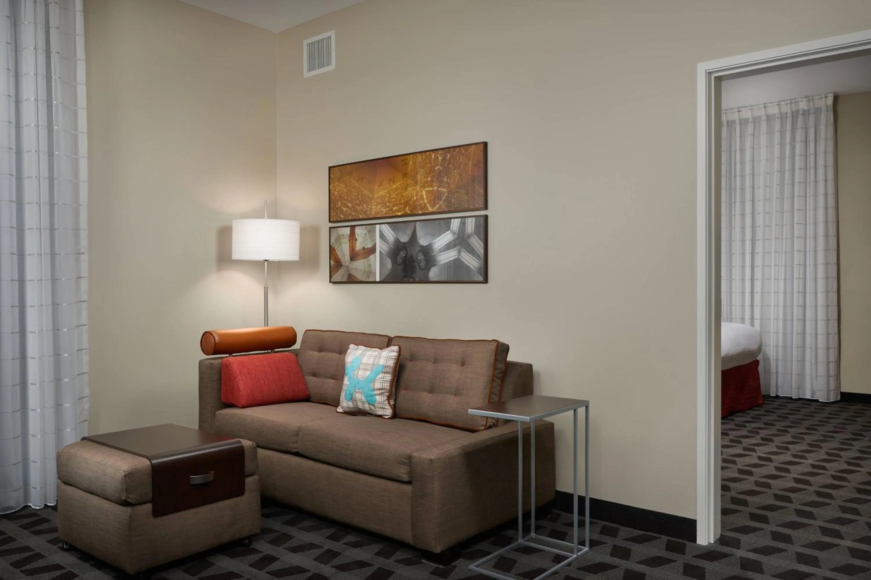 Living room in TownePlace Suites Fort Worth Northwest Lake Worth