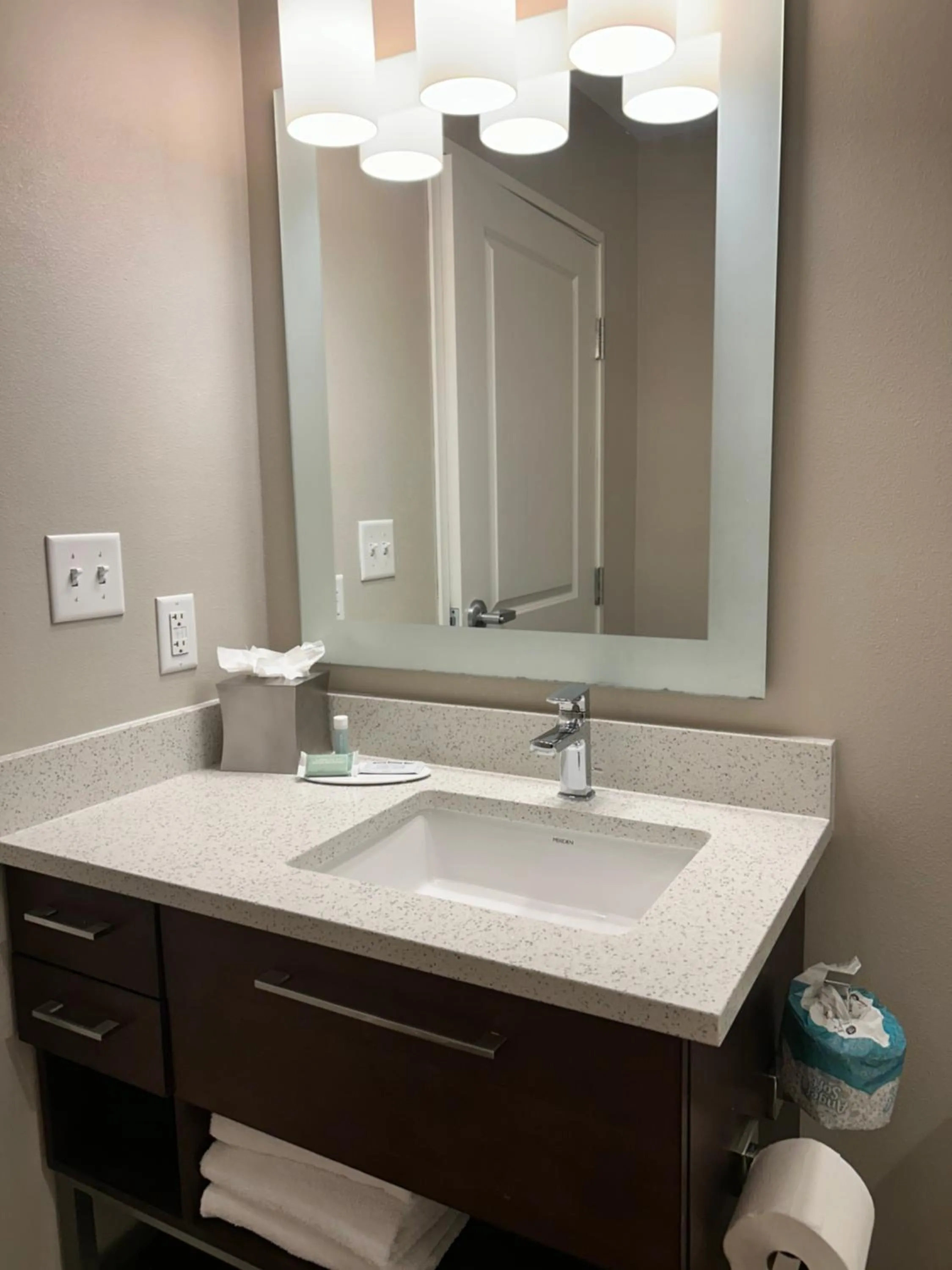 Bathroom in TownePlace Suites Fort Worth Northwest Lake Worth
