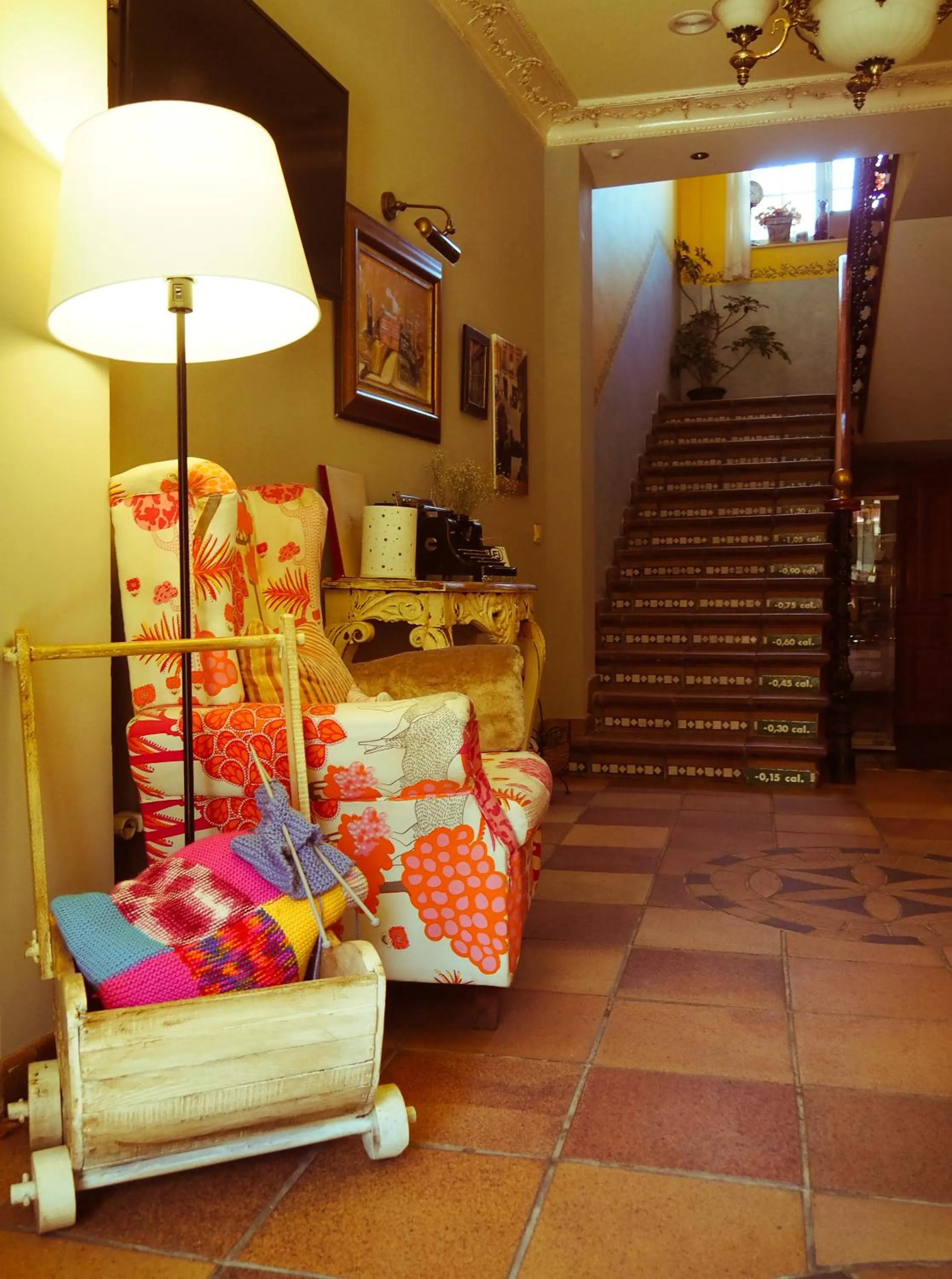 Seating area in Hotel Rural la Concordia