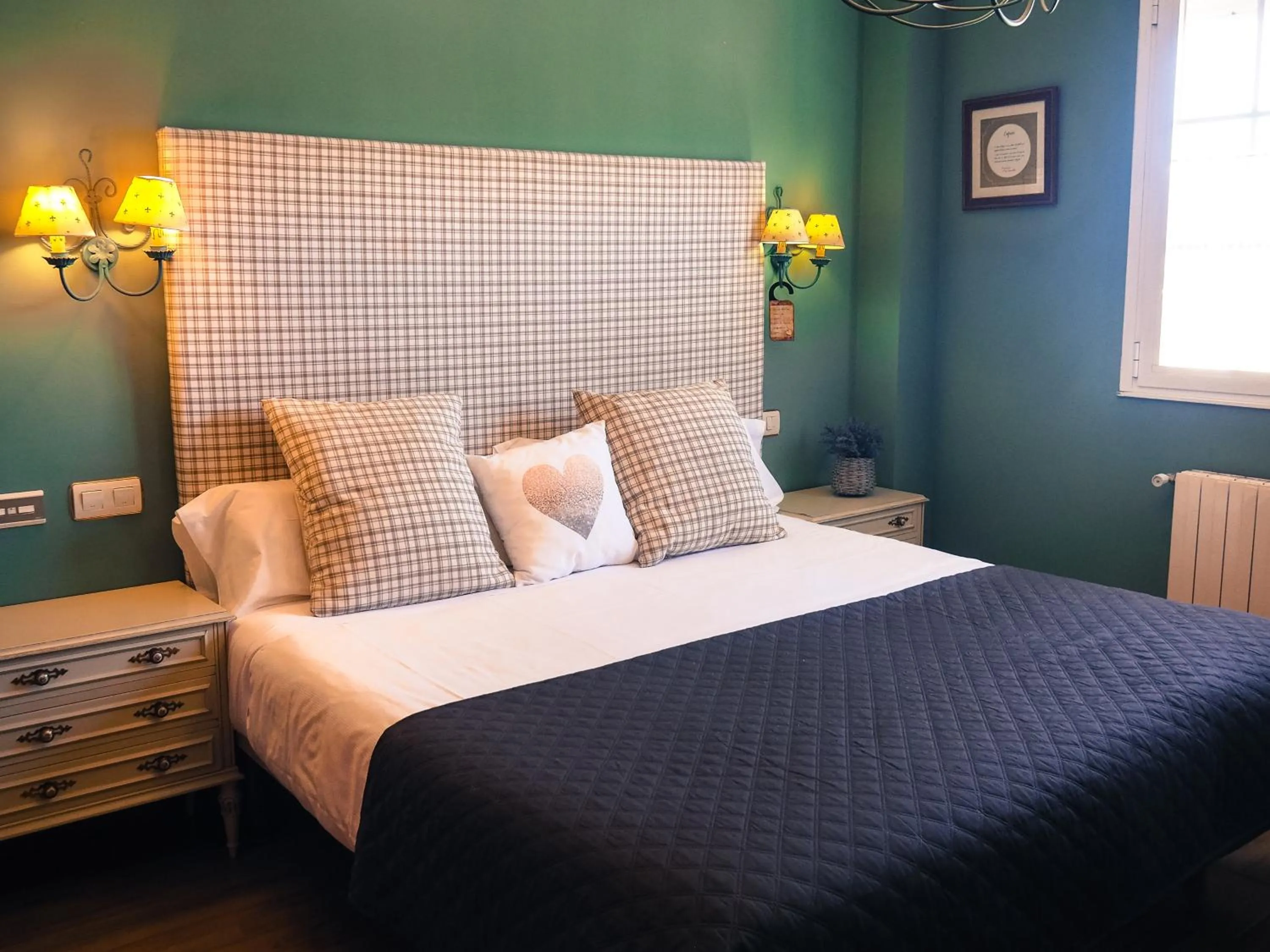 Bed in Hotel Rural la Concordia