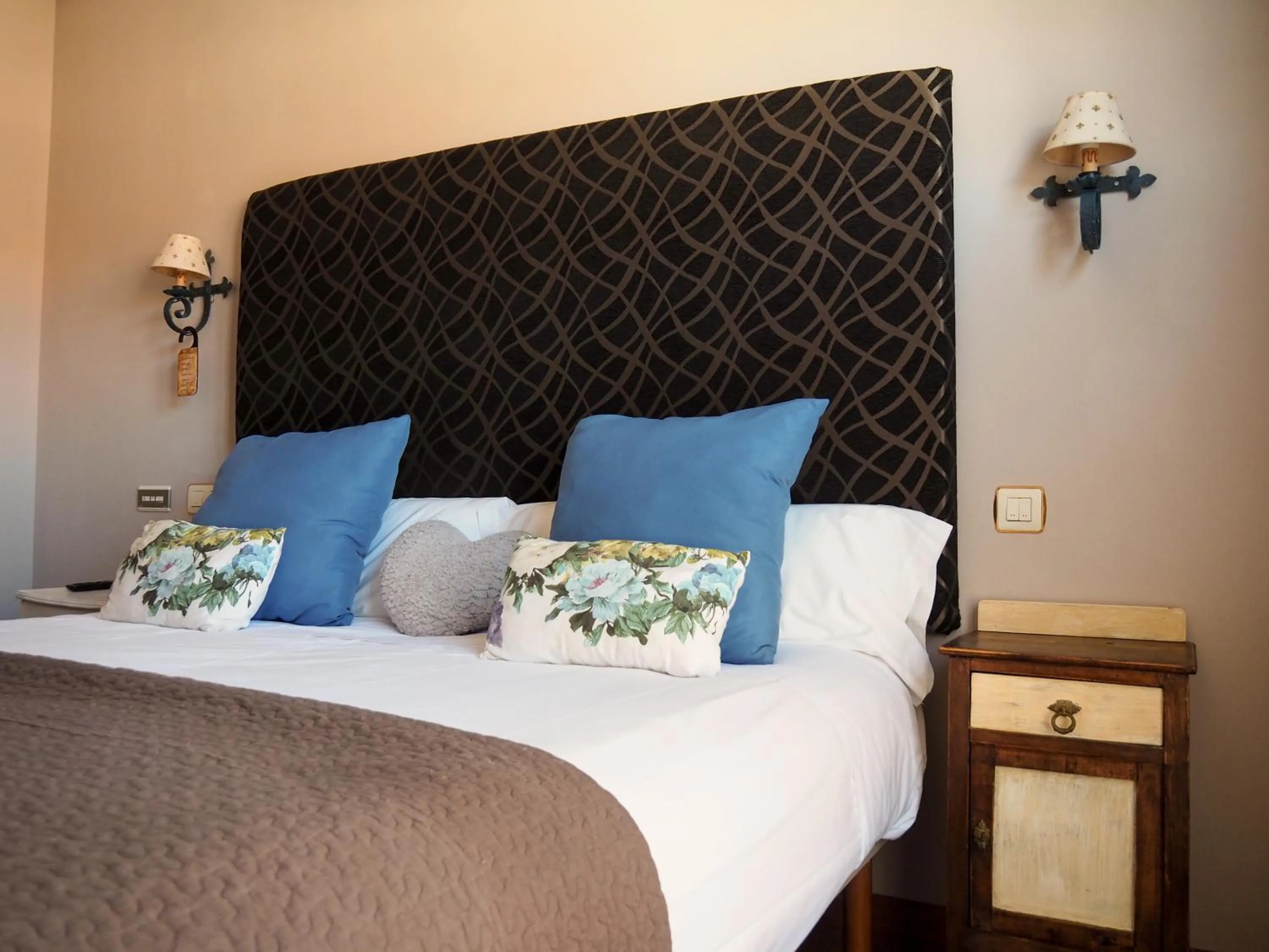 Bed in Hotel Rural la Concordia